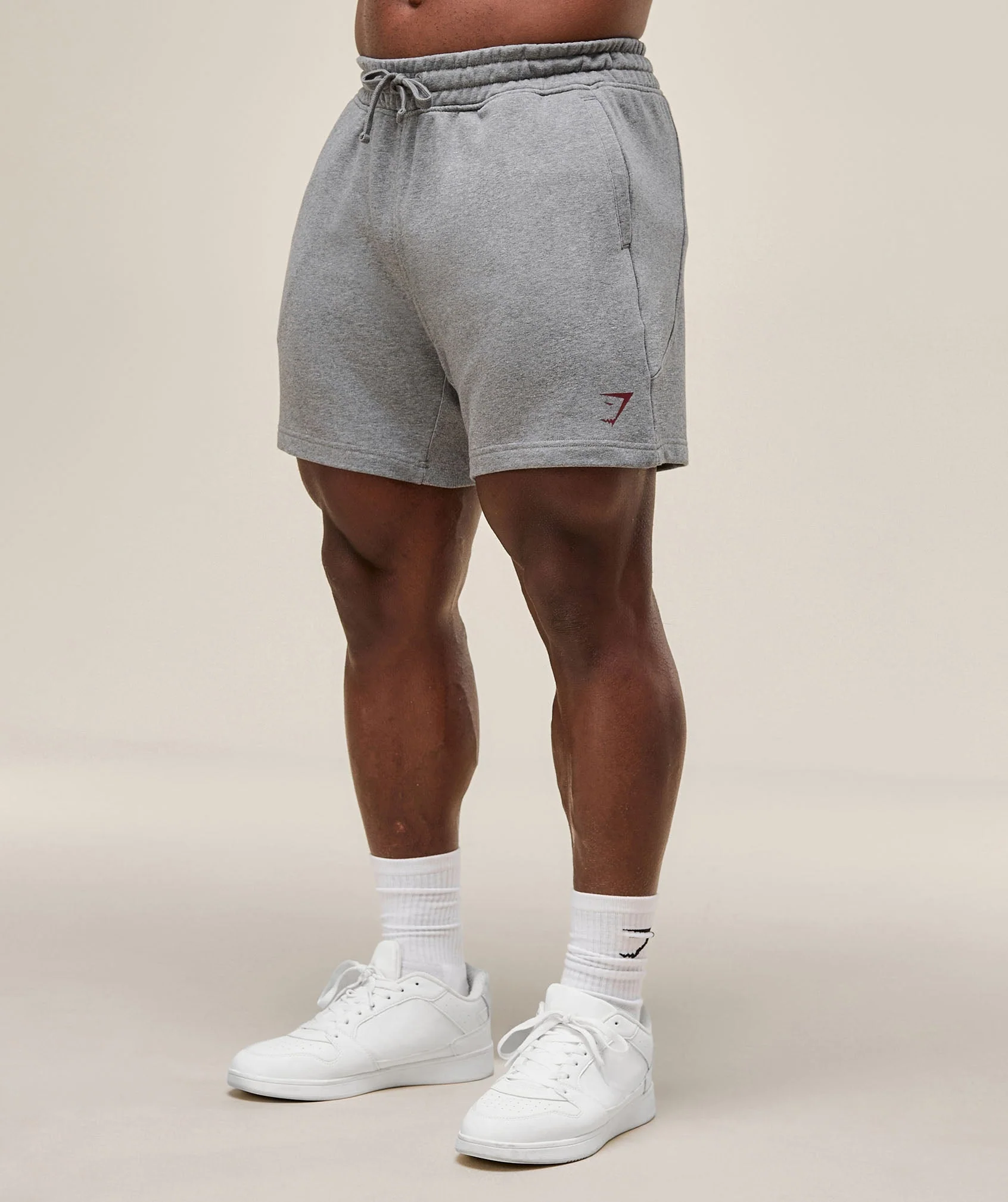 Gymshark Power 5" Shorts - Charcoal Core Marl - Image 4