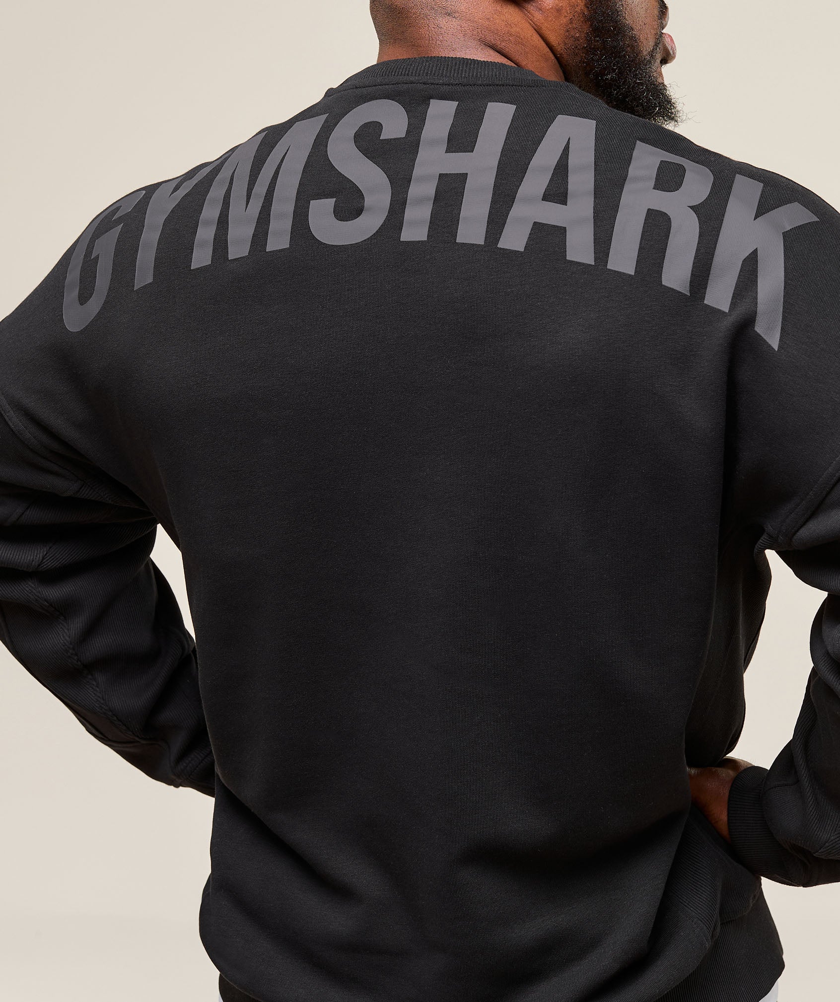 Gymshark Power Crew - Black - Image 5