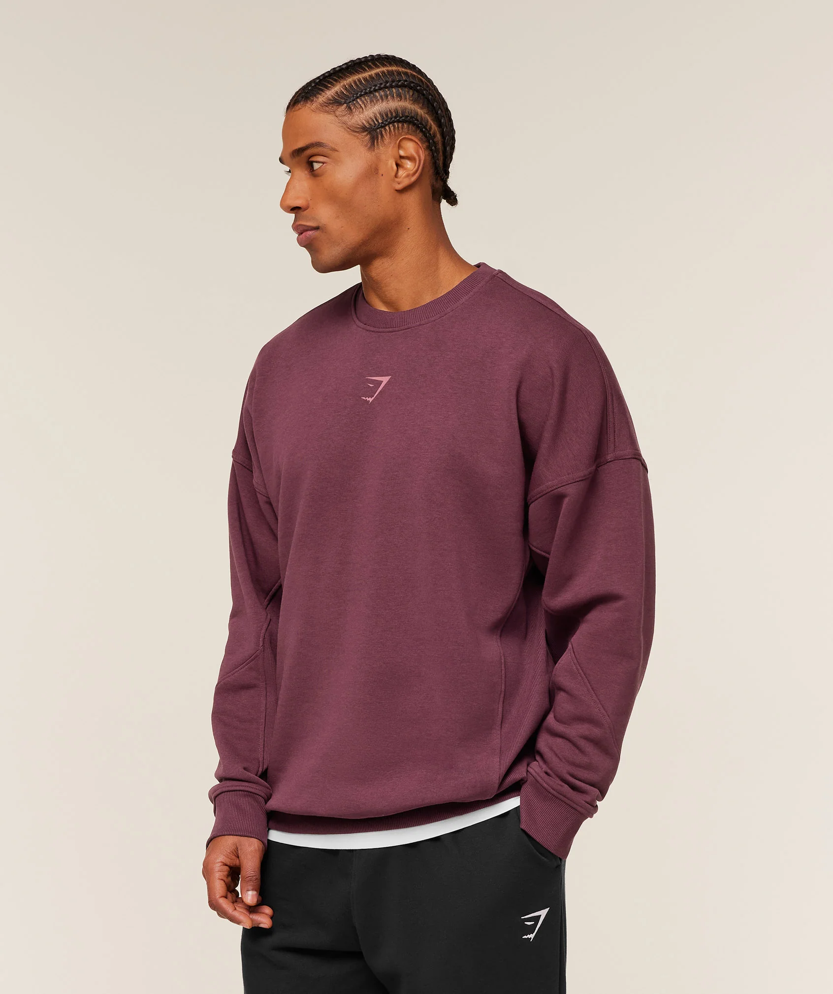 Gymshark Power Crew - GS Impact Burgundy - Image 3