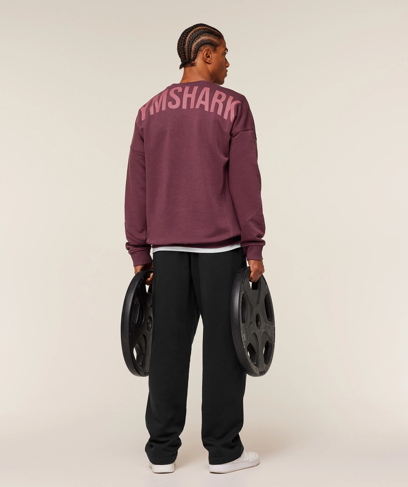 Gymshark Power Crew - GS Impact Burgundy - Image 4