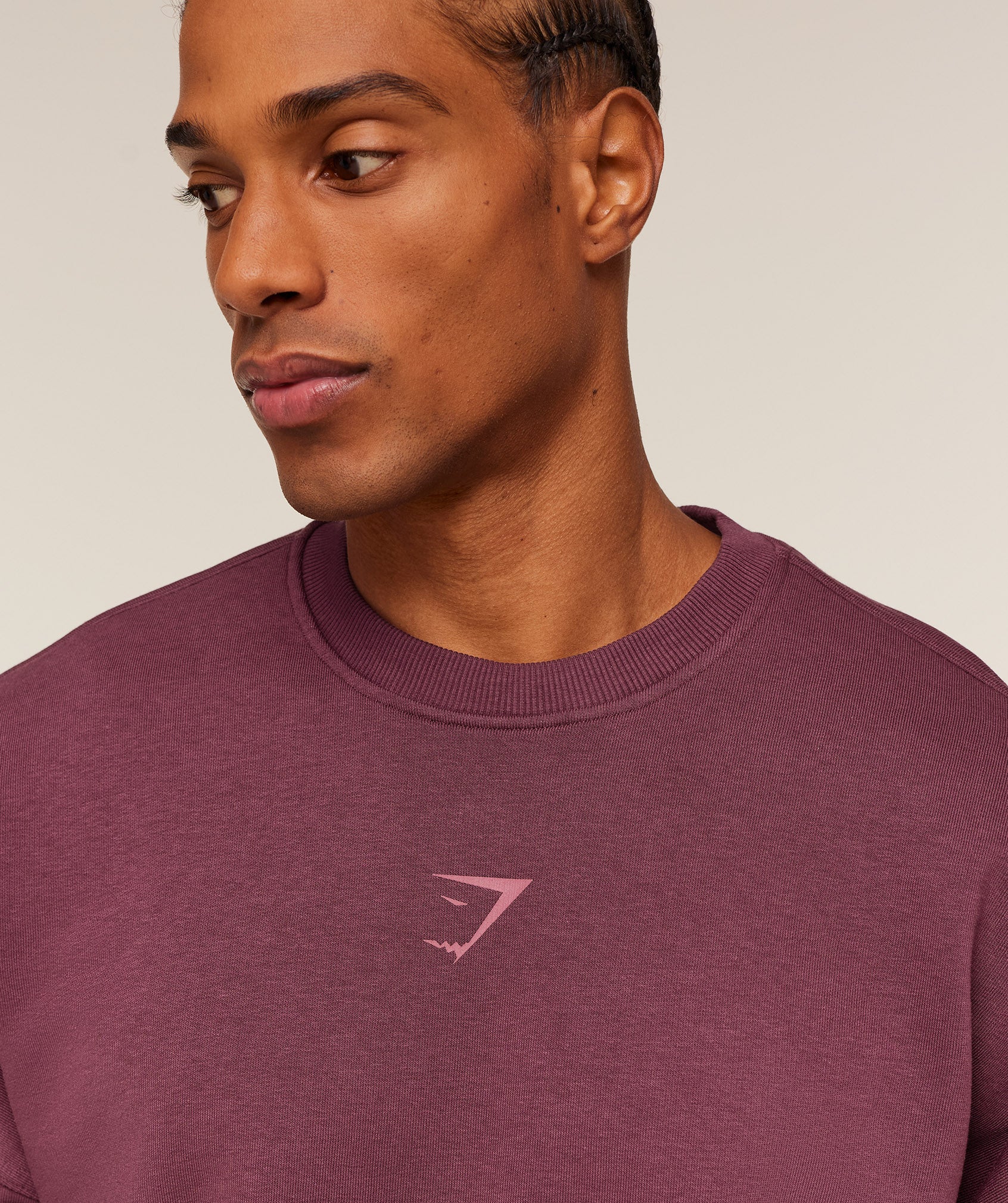 Gymshark Power Crew - GS Impact Burgundy - Image 6