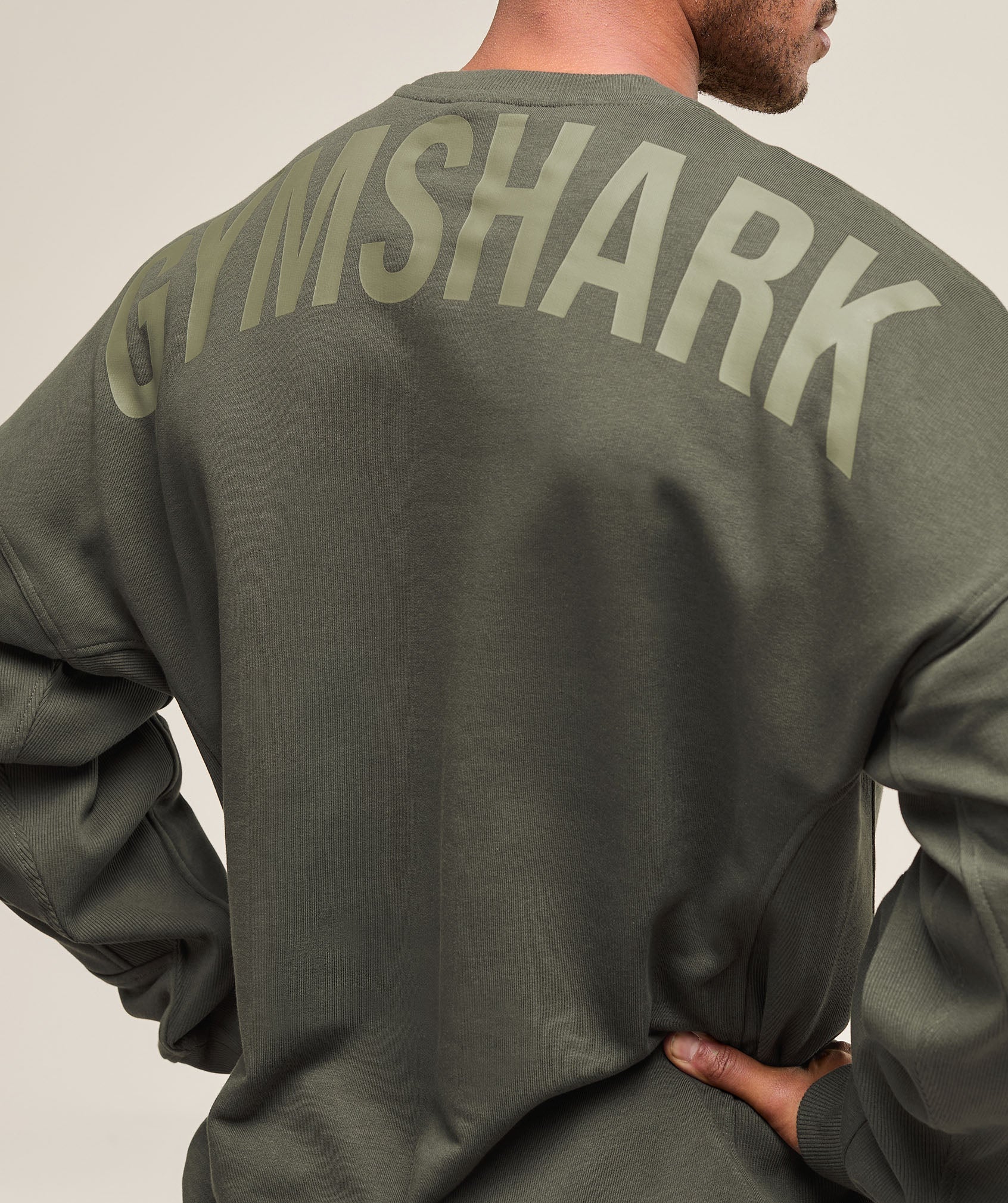 Gymshark Power Crew - Strength Green - Image 6
