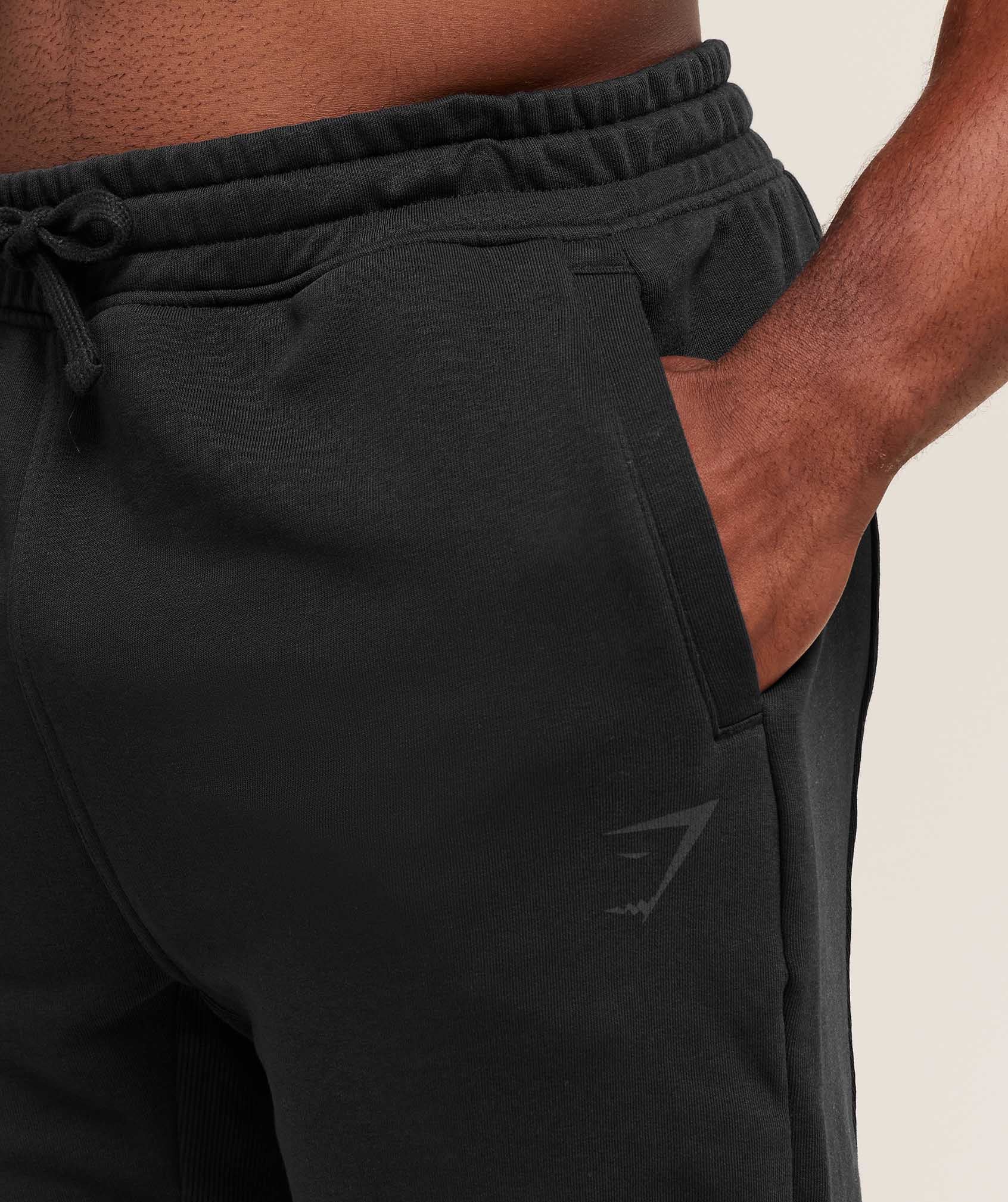 Gymshark Power Joggers Tall - Black/Asphalt Grey - Image 6