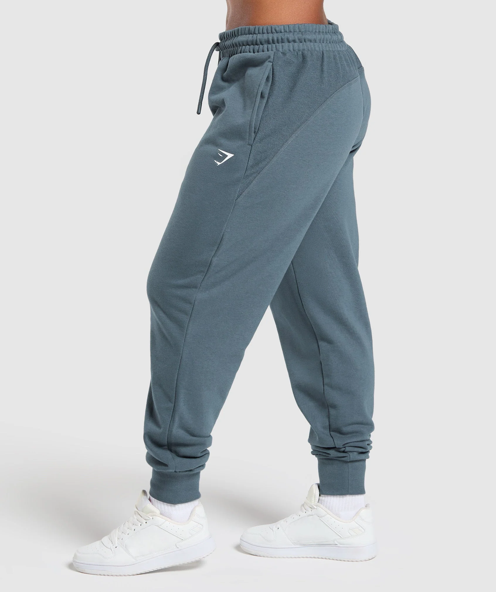 Gymshark Power Joggers - Titanium Blue - Image 3