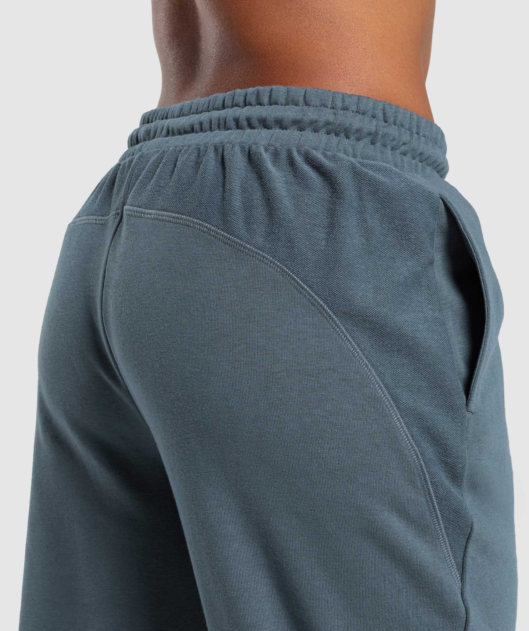 Gymshark Power Joggers - Titanium Blue - Image 5