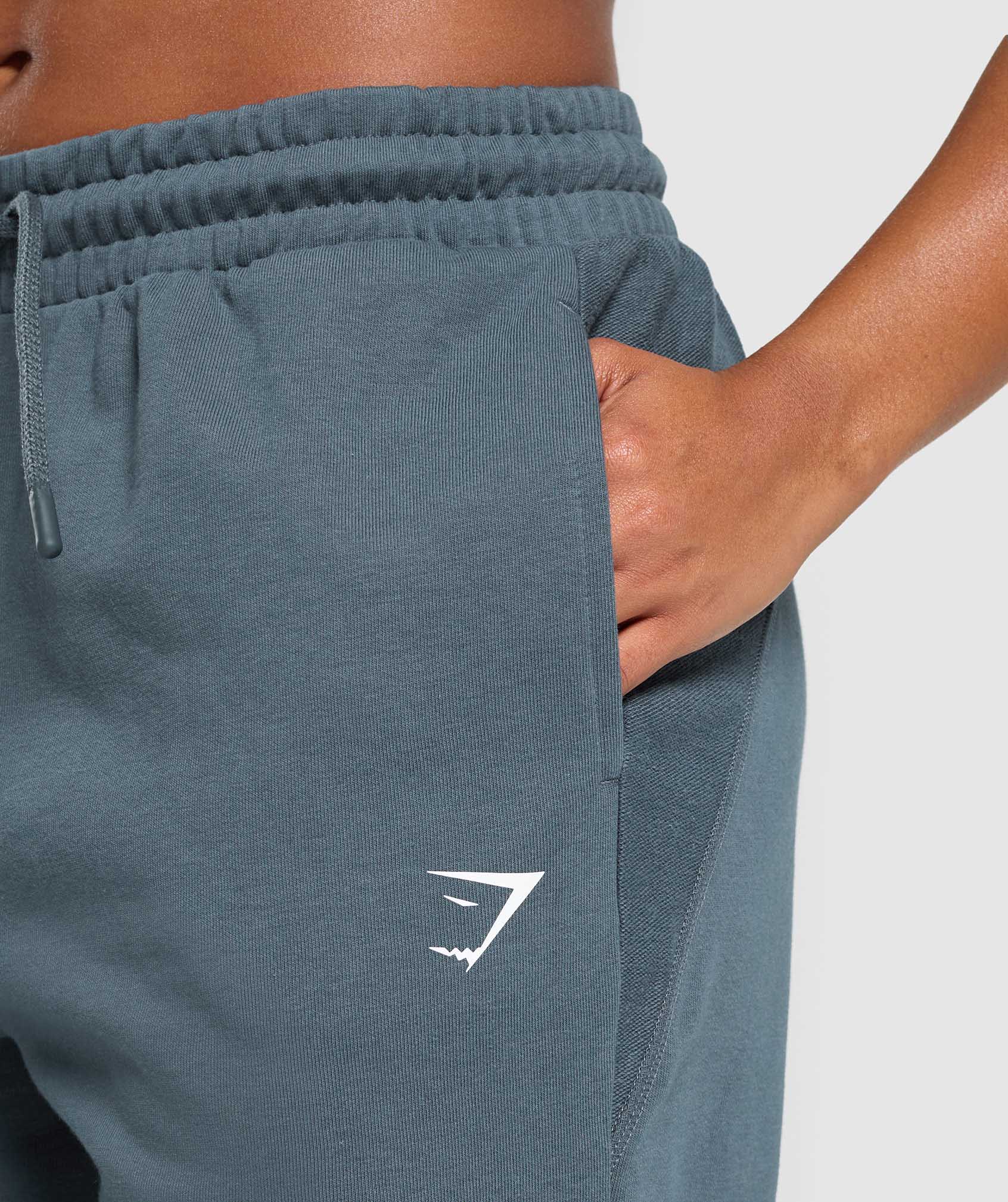 Gymshark Power Joggers - Titanium Blue - Image 6