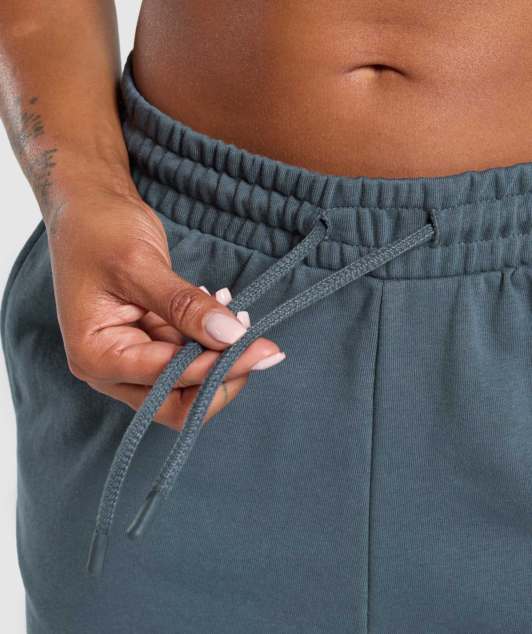 Gymshark Power Joggers - Titanium Blue - Image 7