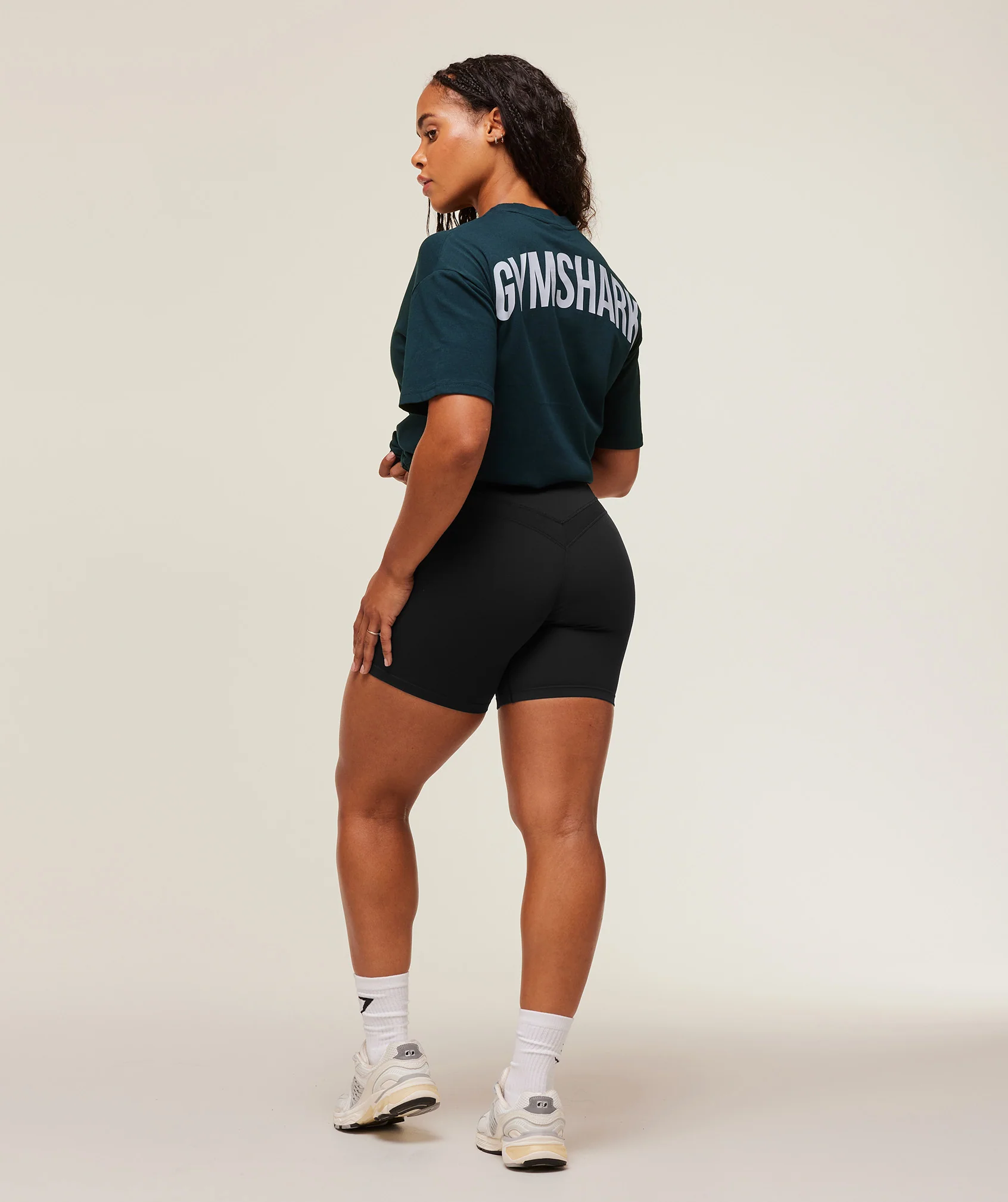Gymshark GS Power Oversized T-Shirt - Deep Petrol Blue/Smoke Blue - Image 6