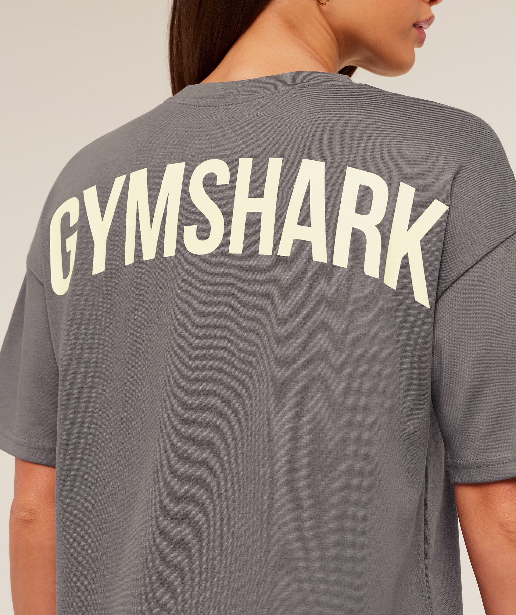 Gymshark GS Power Oversized T-Shirt - Cool Brown - Image 5