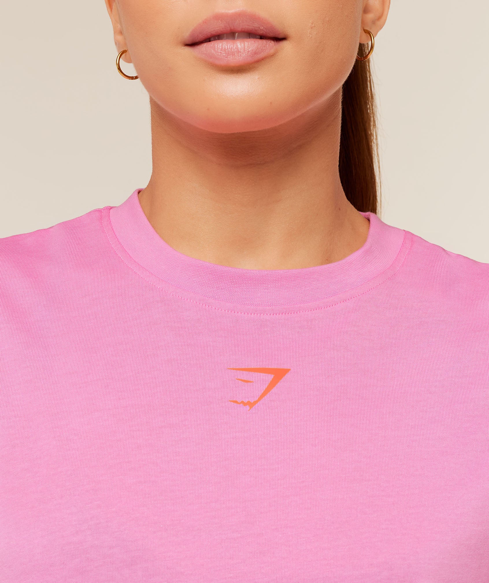 Gymshark GS Power Oversized T-Shirt - Focus Pink - Image 5