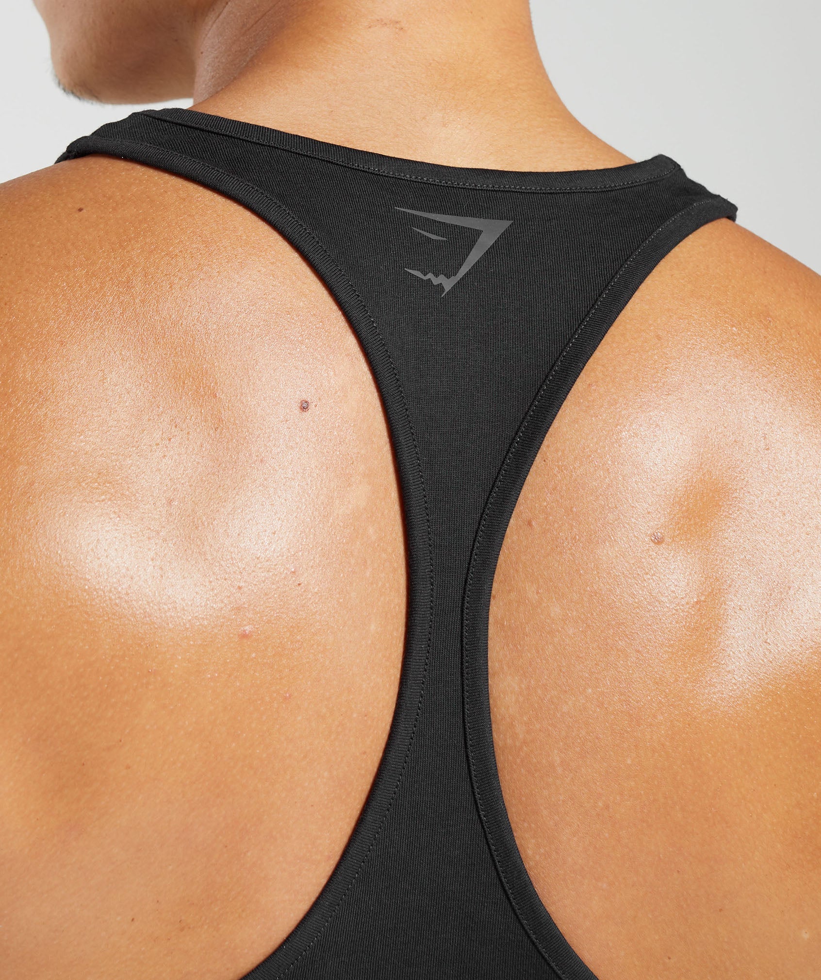 Gymshark Power Stringer - Black - Image 6
