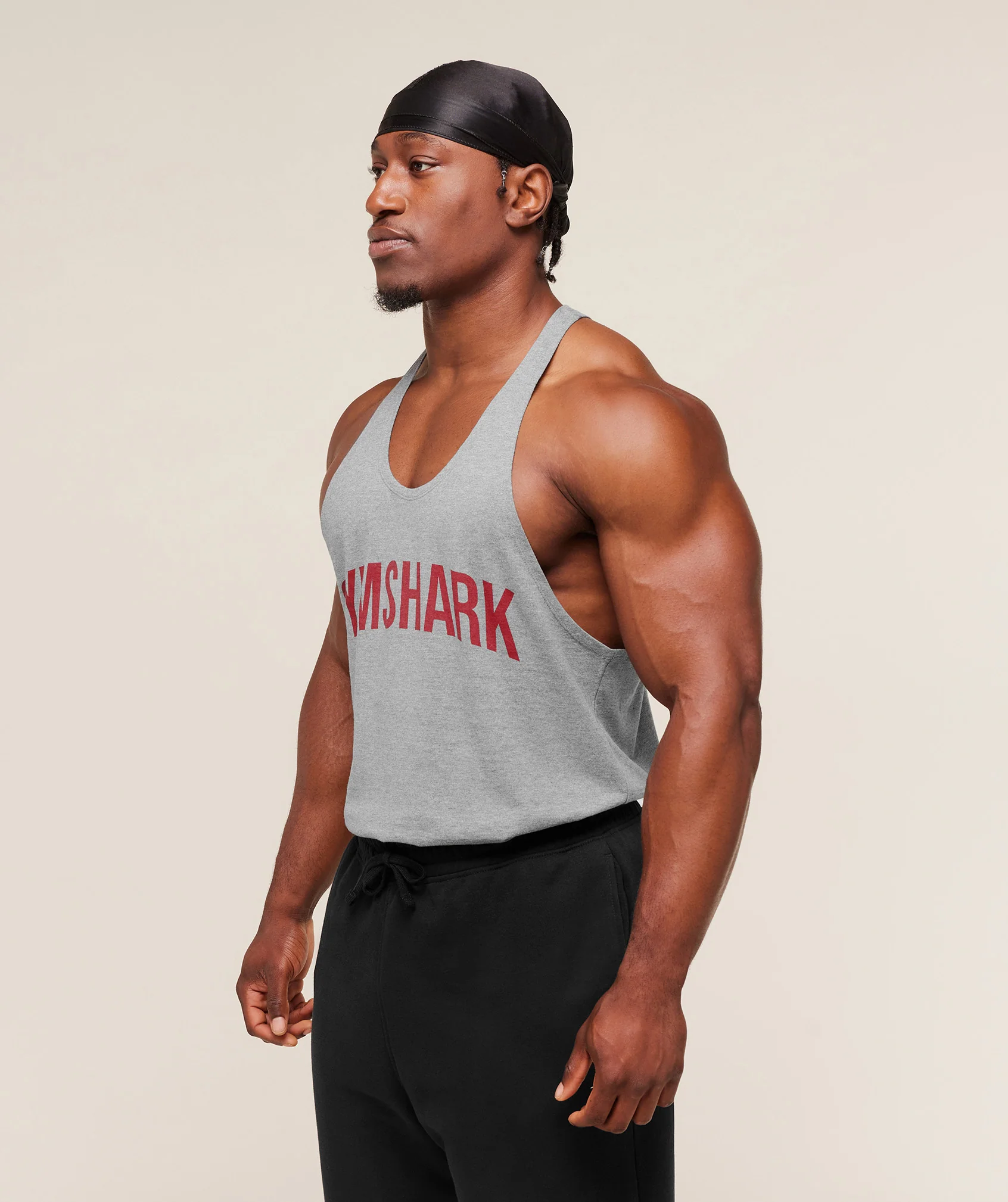 Gymshark Power Stringer - Charcoal Core Marl - Image 5
