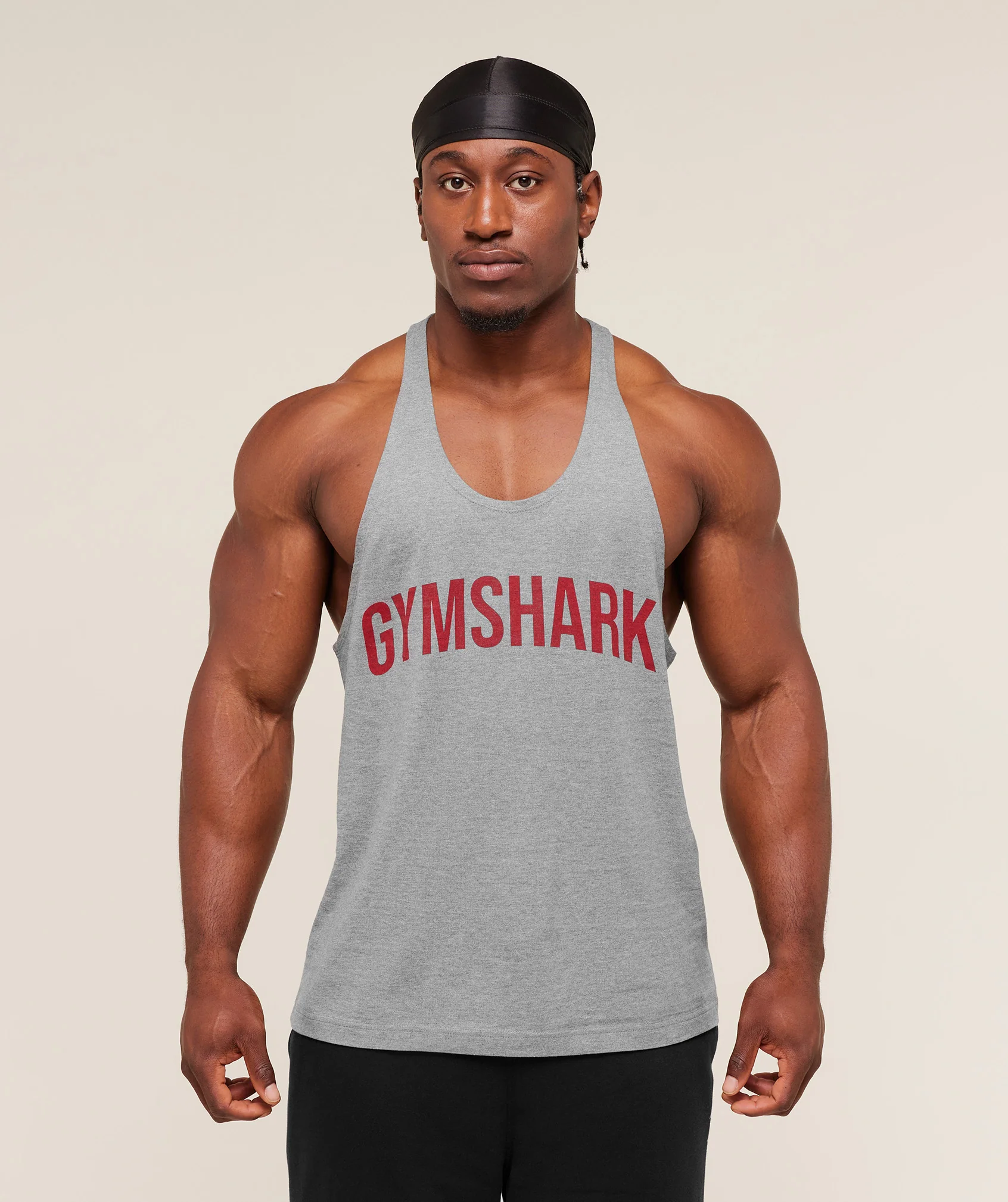 Gymshark Power Stringer - Charcoal Core Marl - Image 6