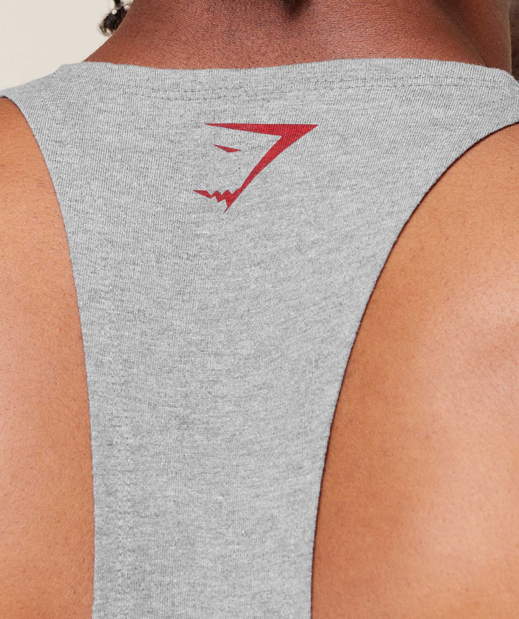 Gymshark Power Stringer - Charcoal Core Marl - Image 8