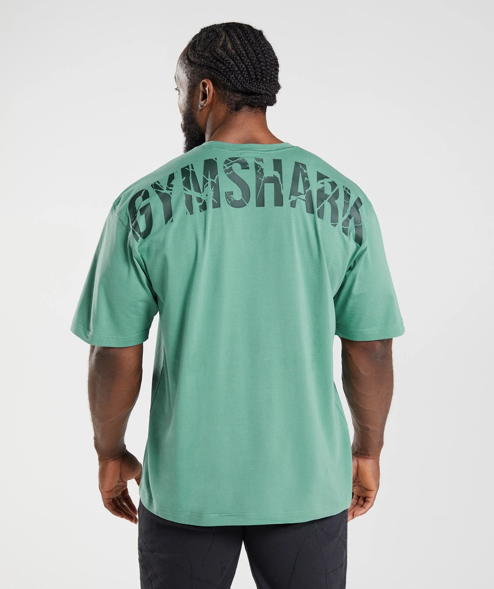Gymshark Power T-Shirt - Alpine Green - Image 2