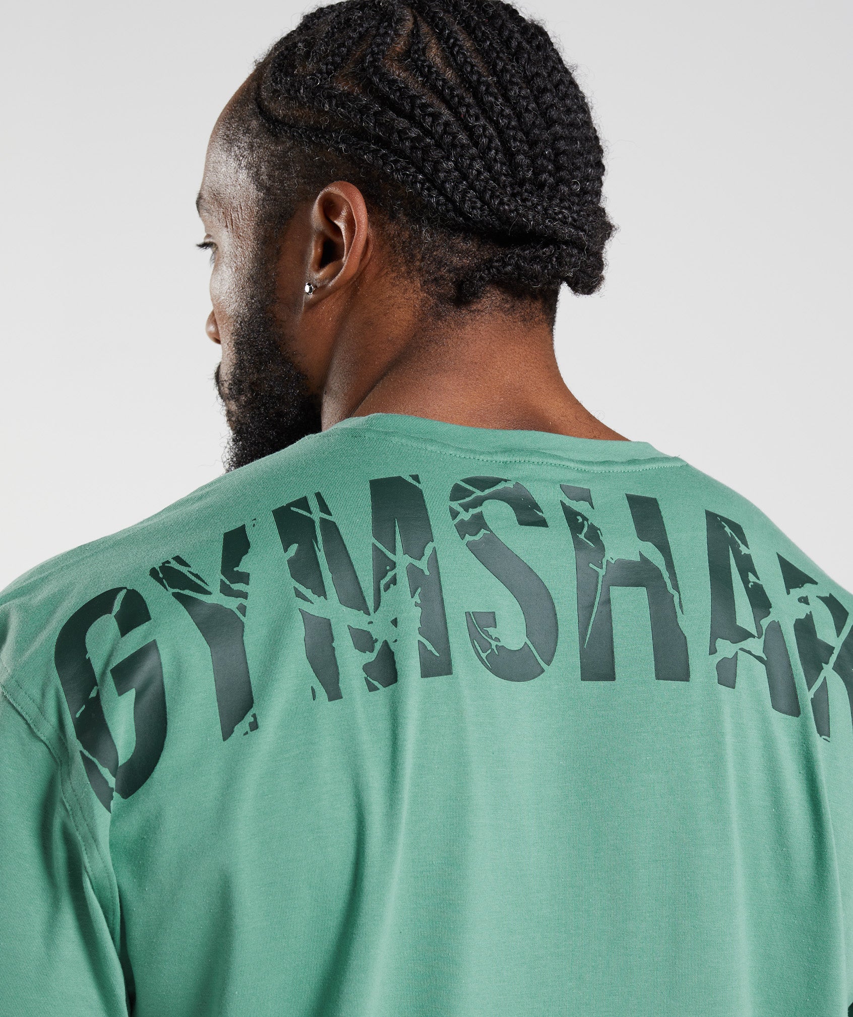 Gymshark Power T-Shirt - Alpine Green - Image 5