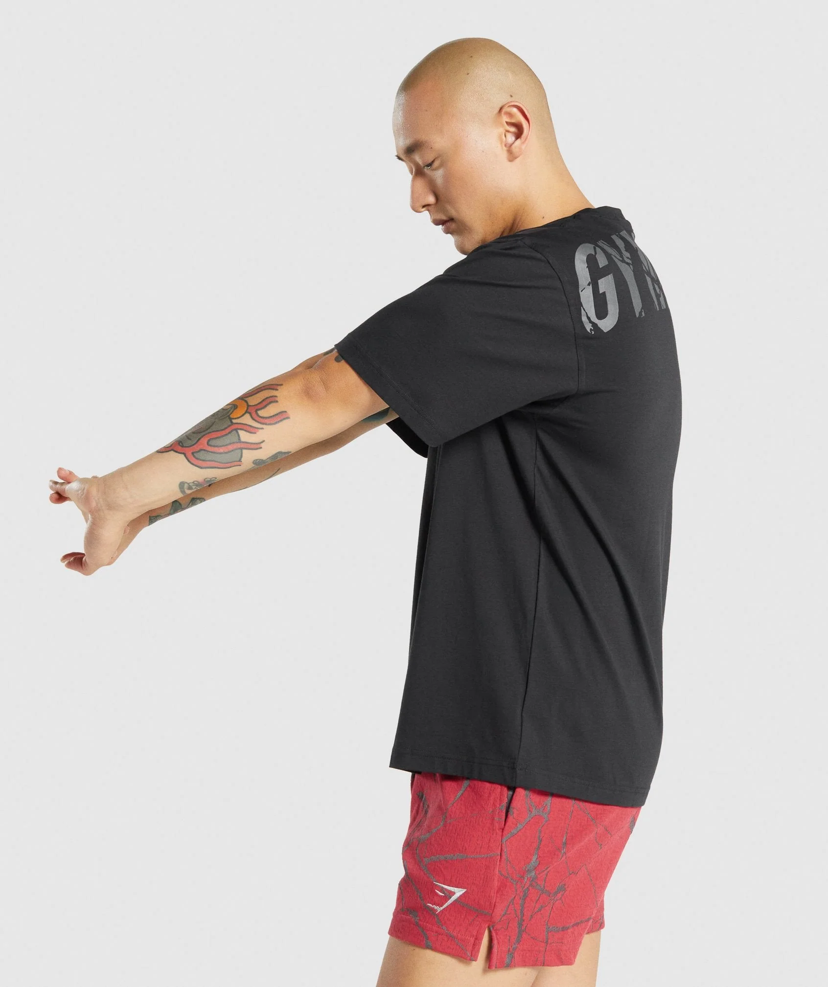 Gymshark Power T-Shirt - Black - Image 3