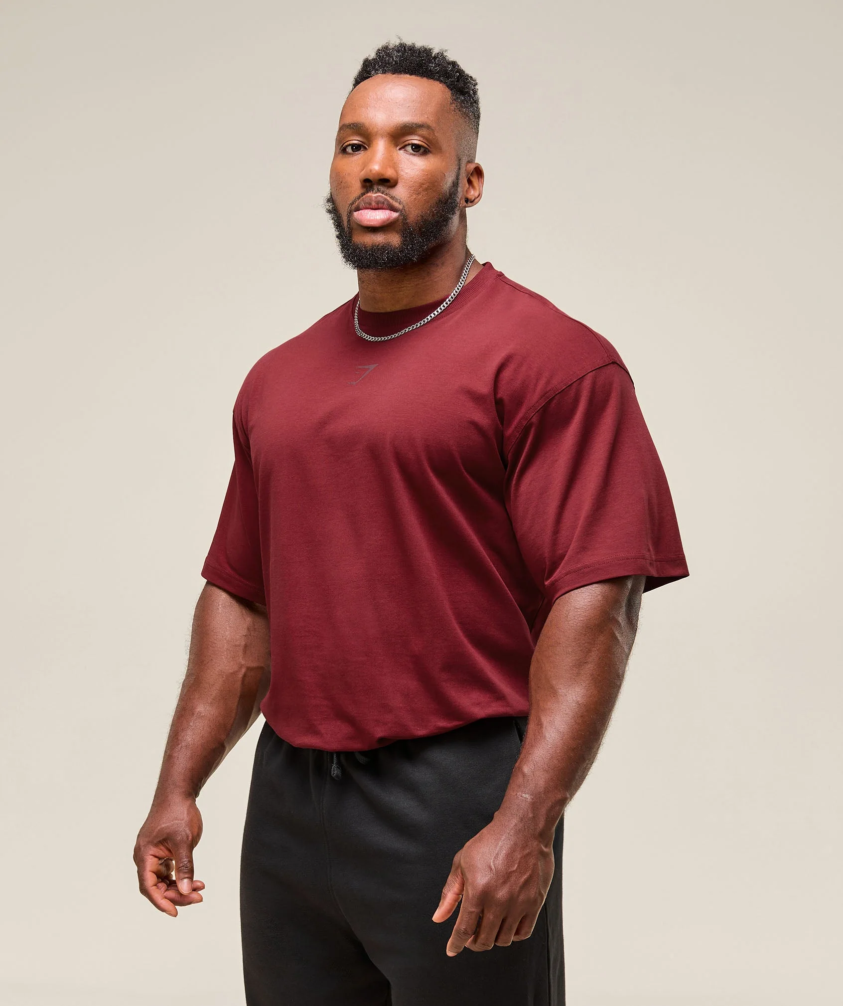 Gymshark Power T-Shirt - Sets Red - Image 2