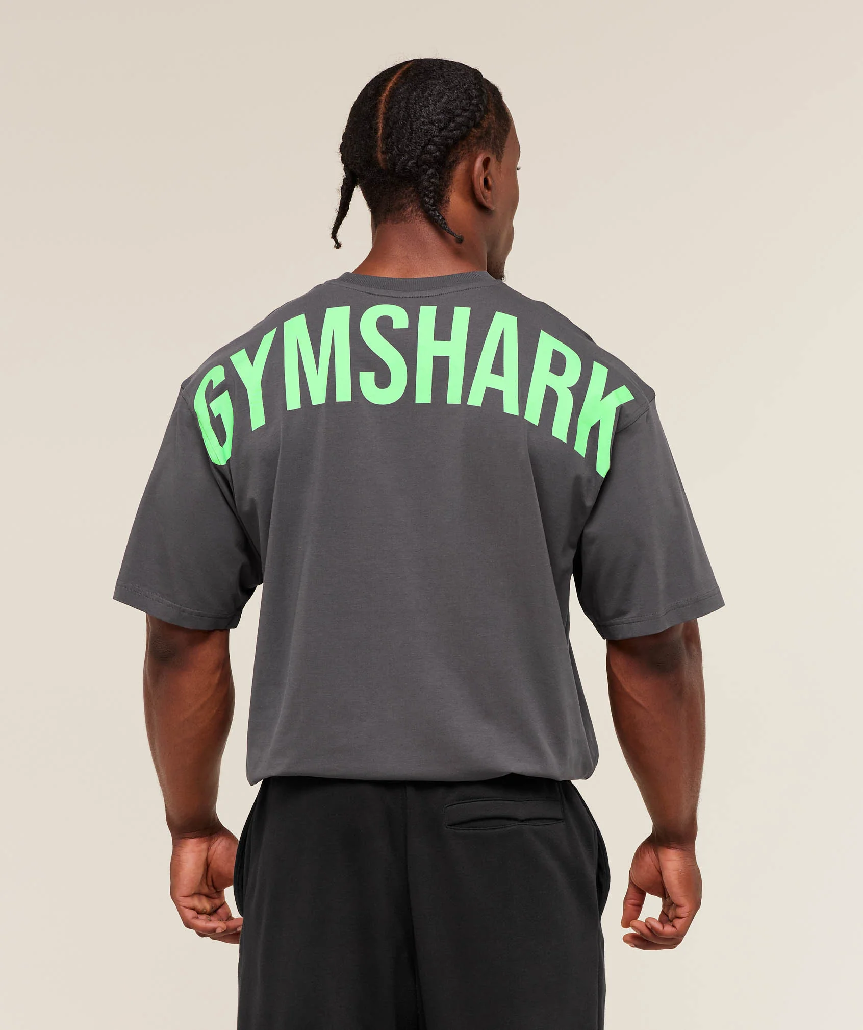 Gymshark Power T-Shirt - Grey