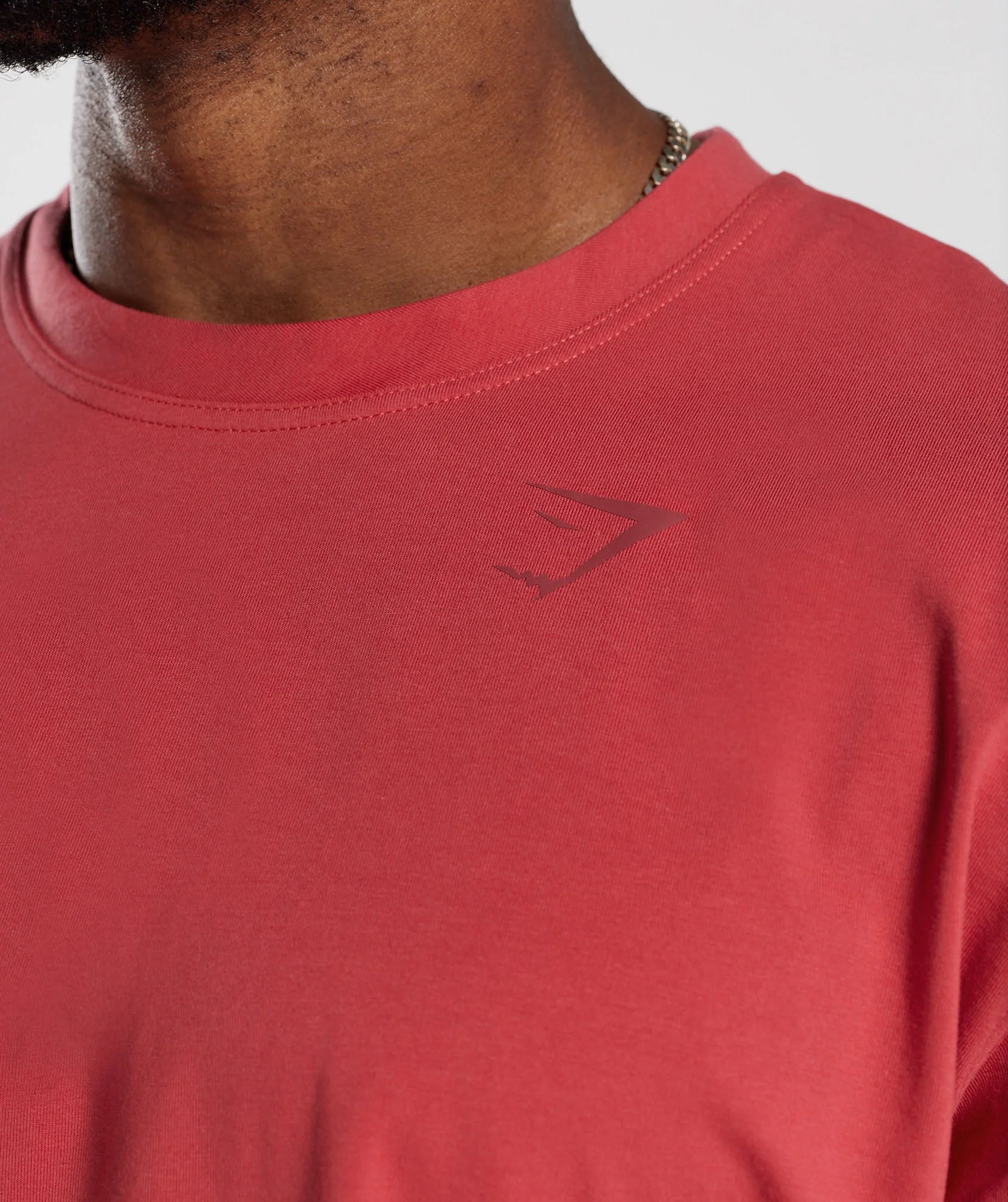 Gymshark Power T-Shirt - Sundried Red - Image 6
