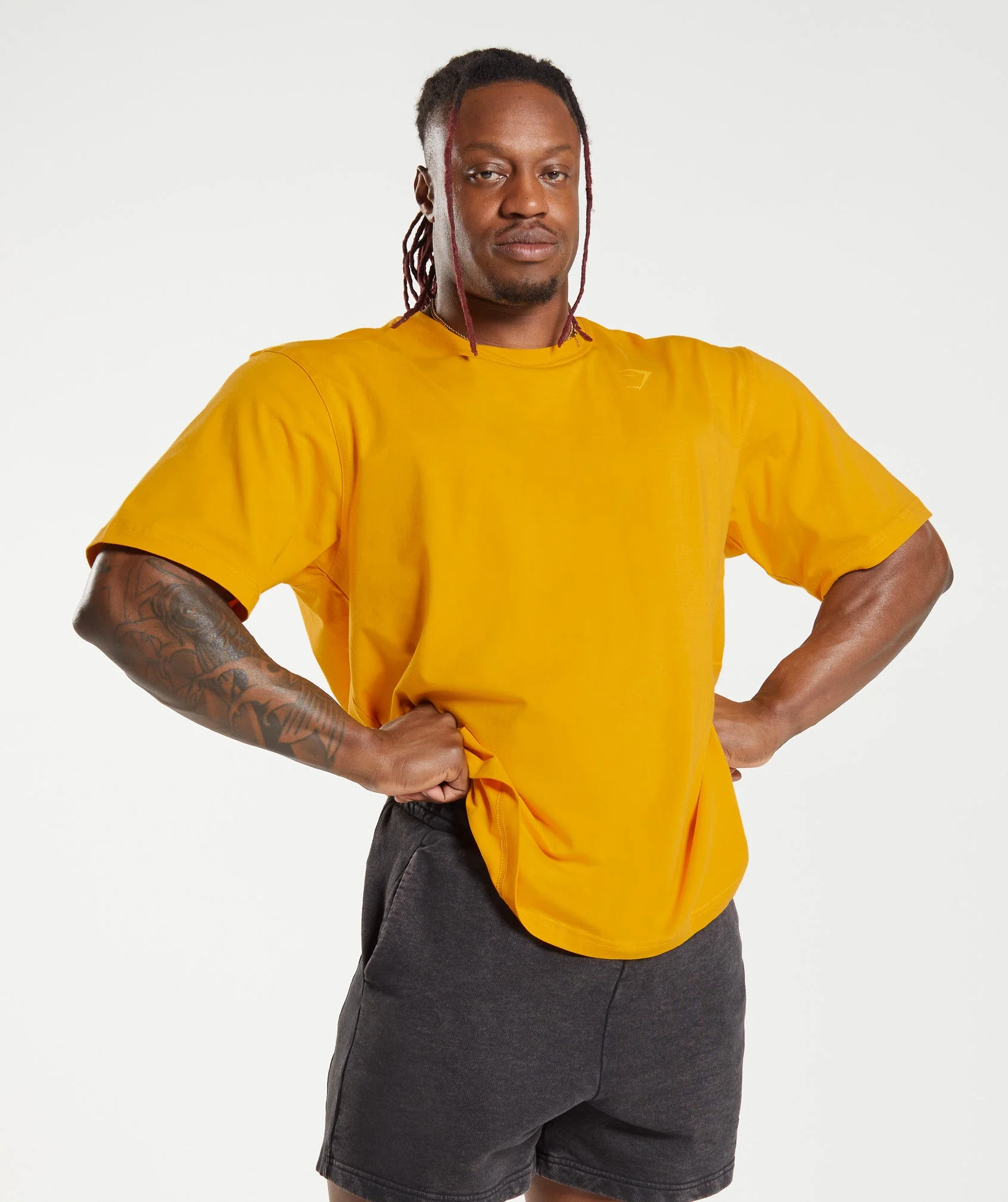 Gymshark Power T-Shirt - Sunny Yellow - Image 2