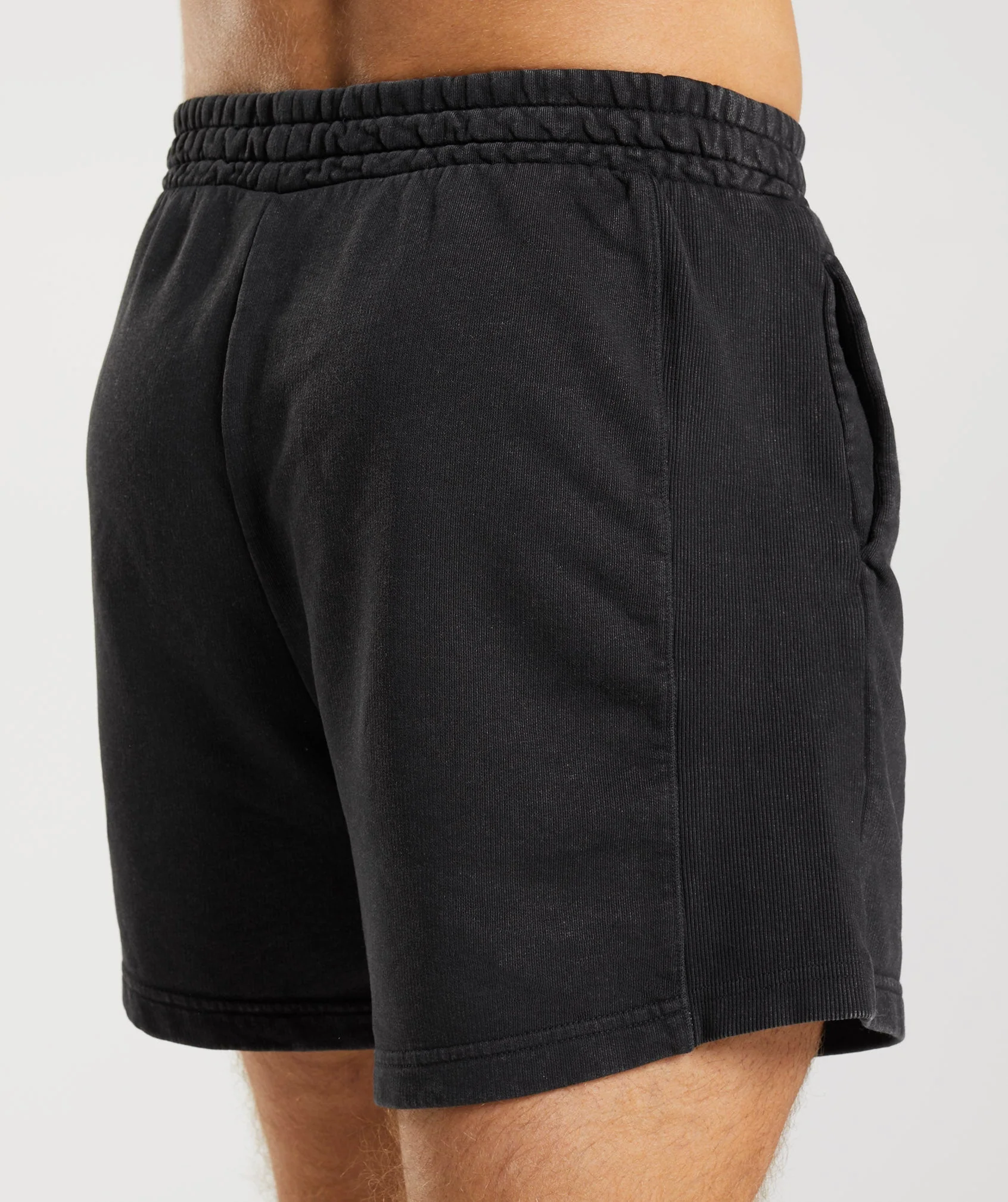 Gymshark Power Washed 5" Shorts - Black - Image 5