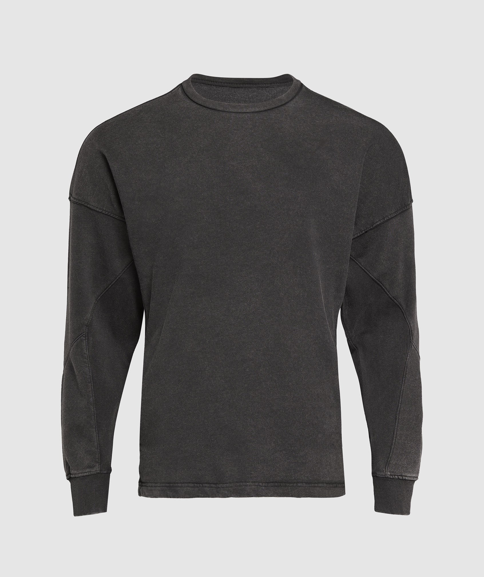 Gymshark Power Washed Crew - Black - Image 9
