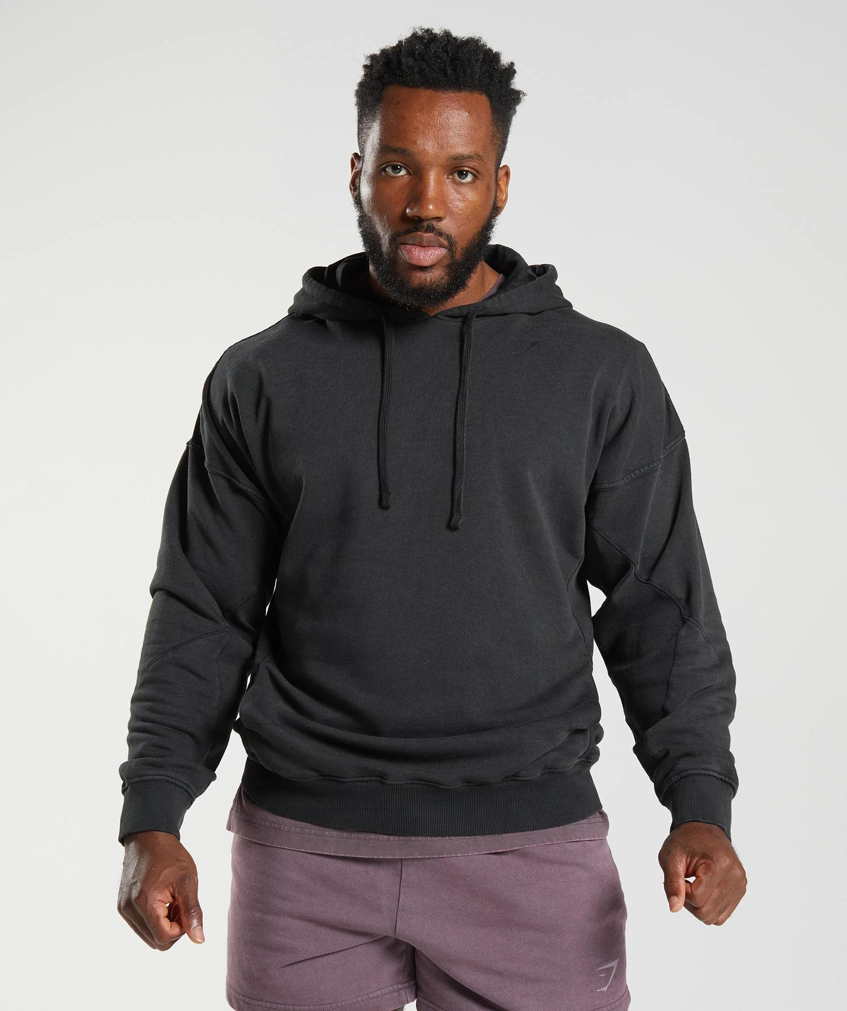 Gymshark Power Washed Hoodie - Black - Image 2