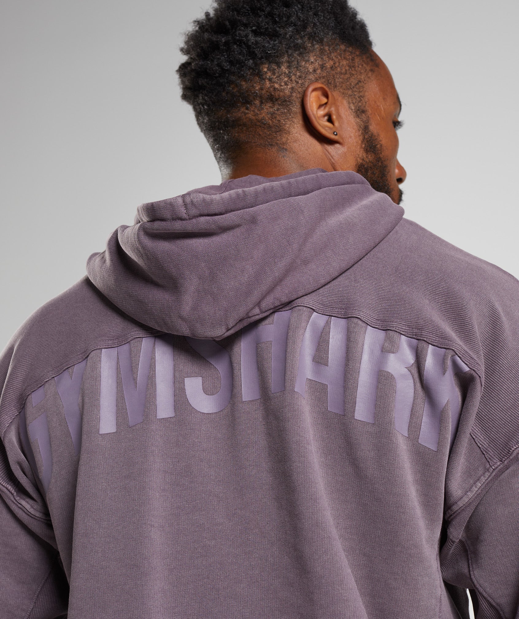 Gymshark Power Washed Hoodie - Musk Lilac - Image 3