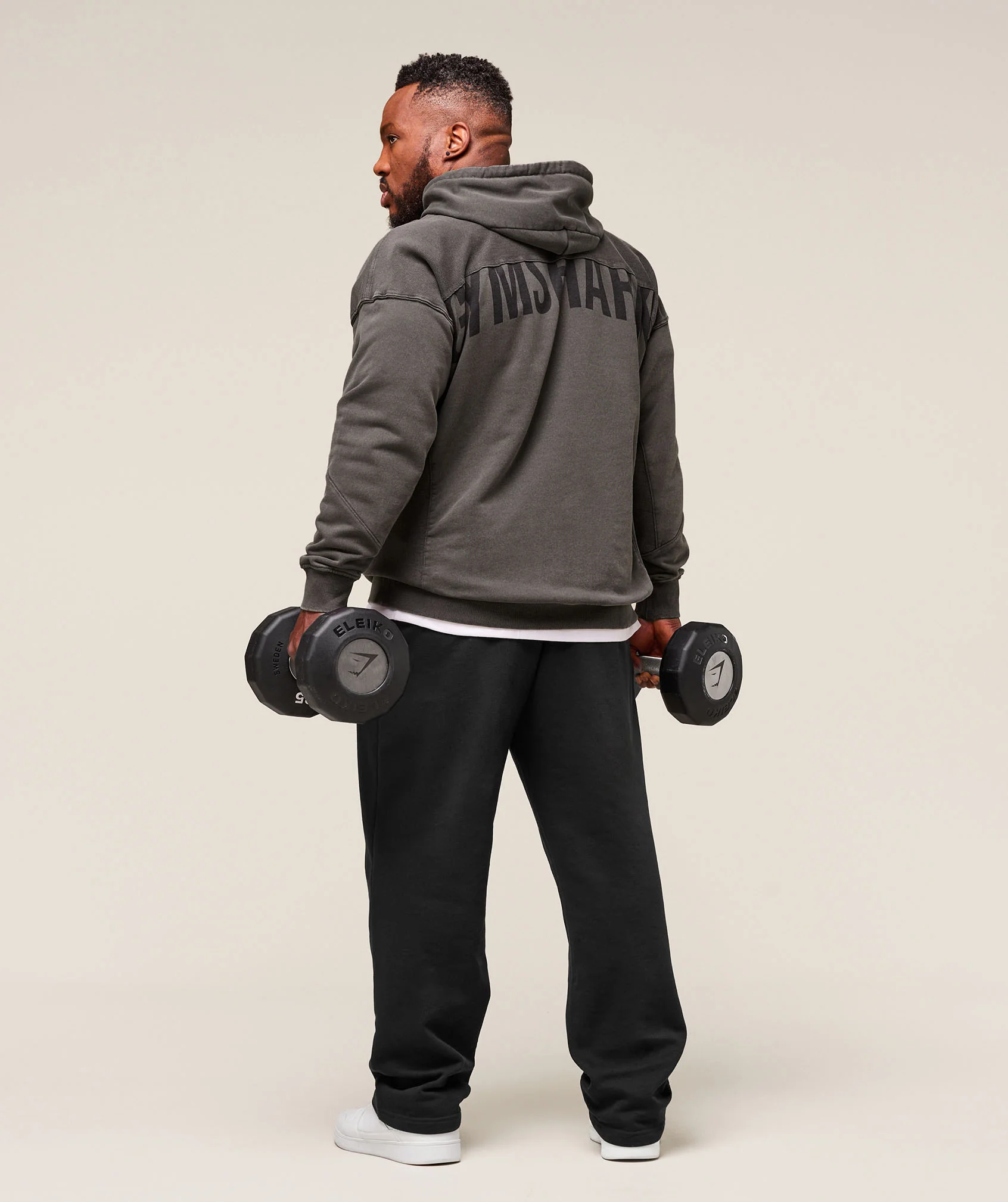 Gymshark Power Washed Hoodie - Grey - Image 4