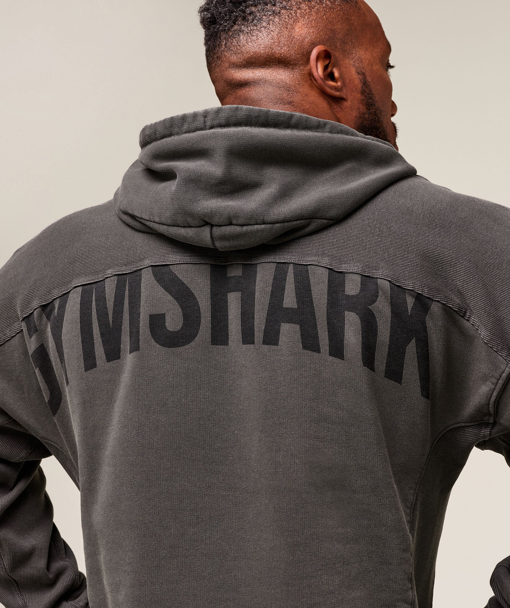 Gymshark Power Washed Hoodie - Grey - Image 6