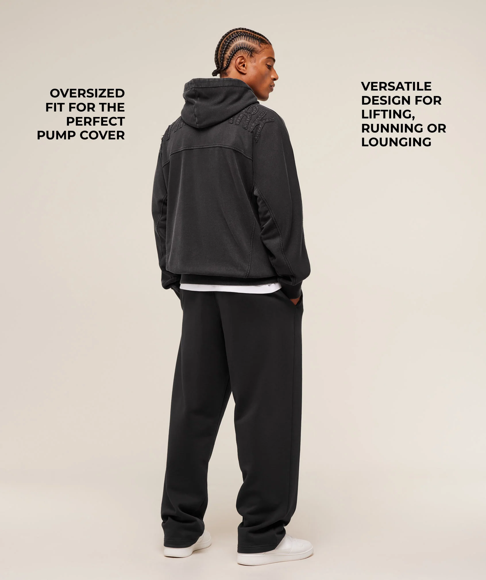 Gymshark Power Washed Hoodie - GS Black - Image 2