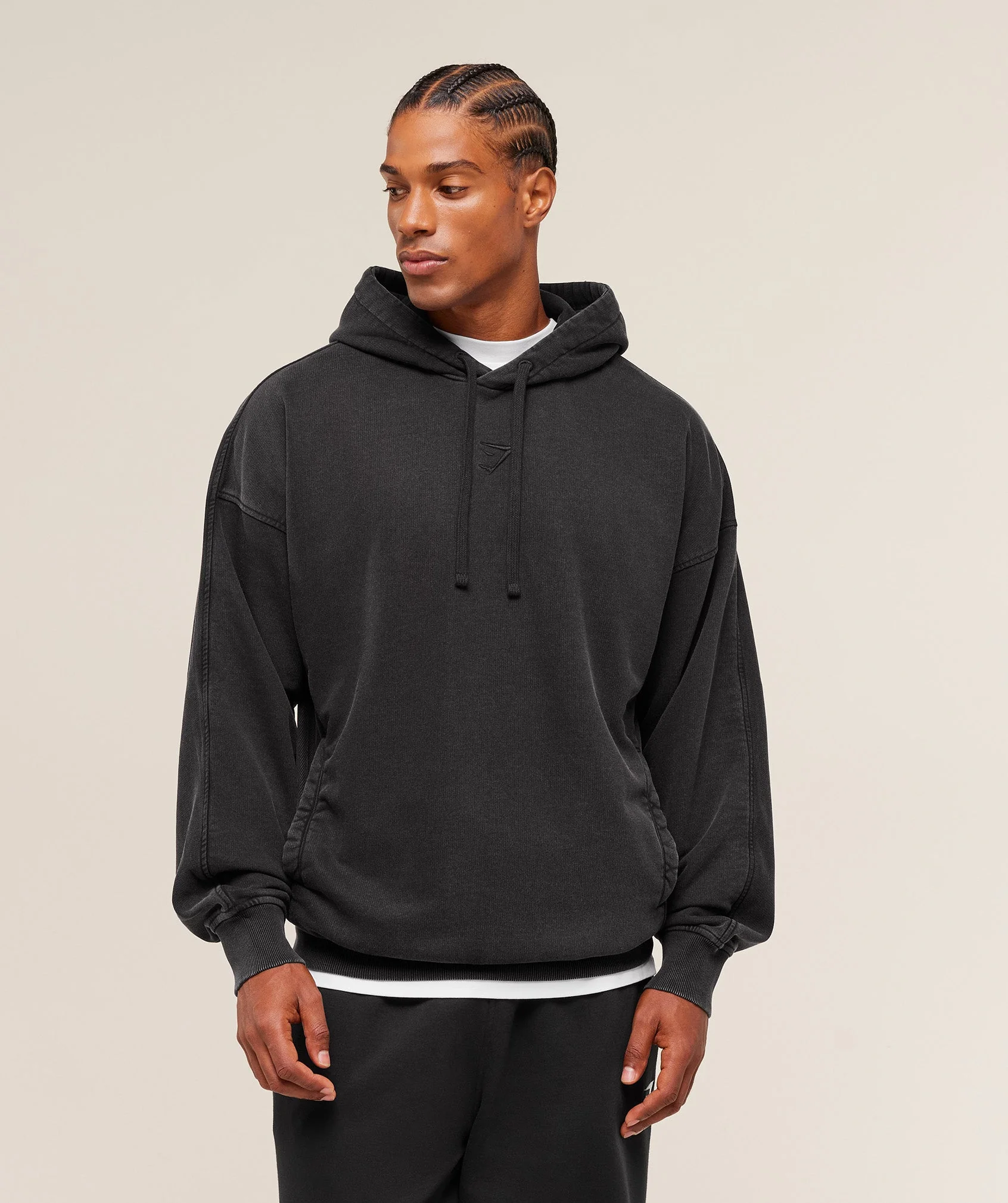 Gymshark Power Washed Hoodie - GS Black - Image 4