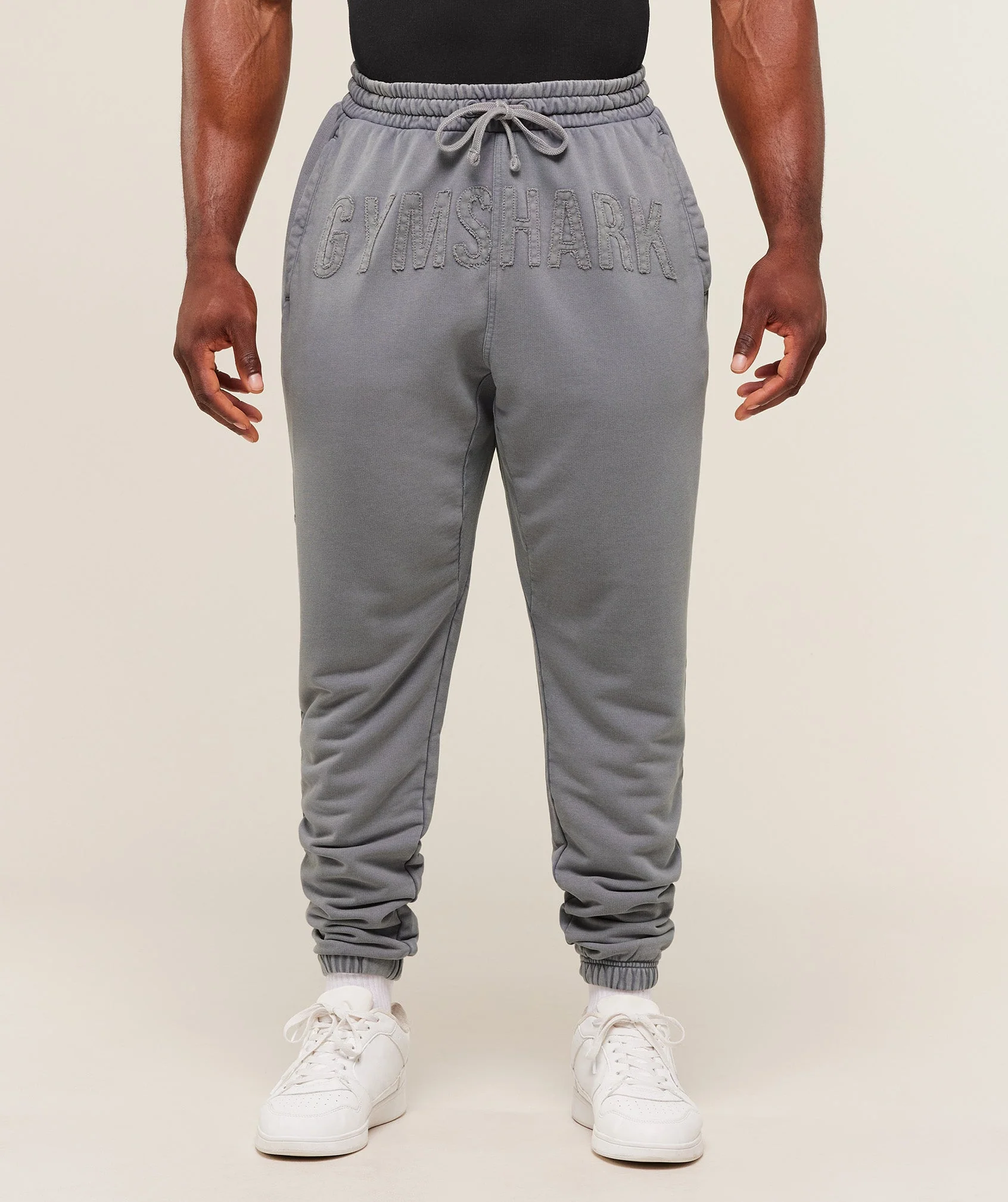 Gymshark Power Washed Joggers - GS Medium Grey