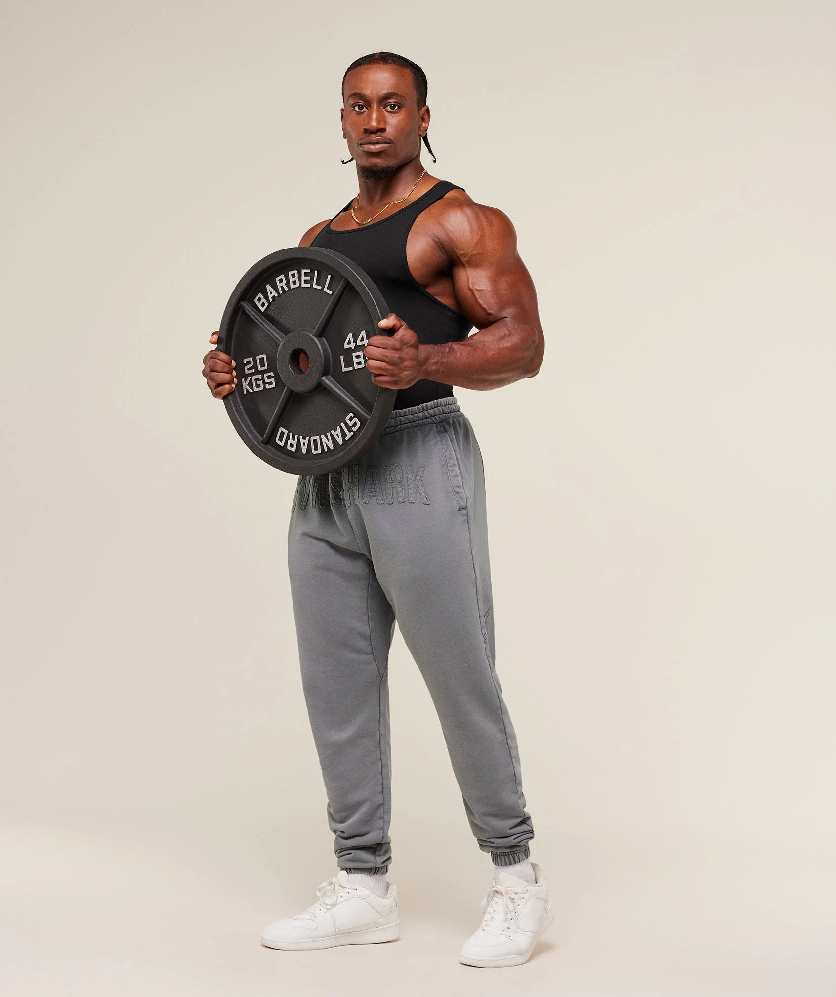 Gymshark Power Washed Joggers - GS Medium Grey - Image 6