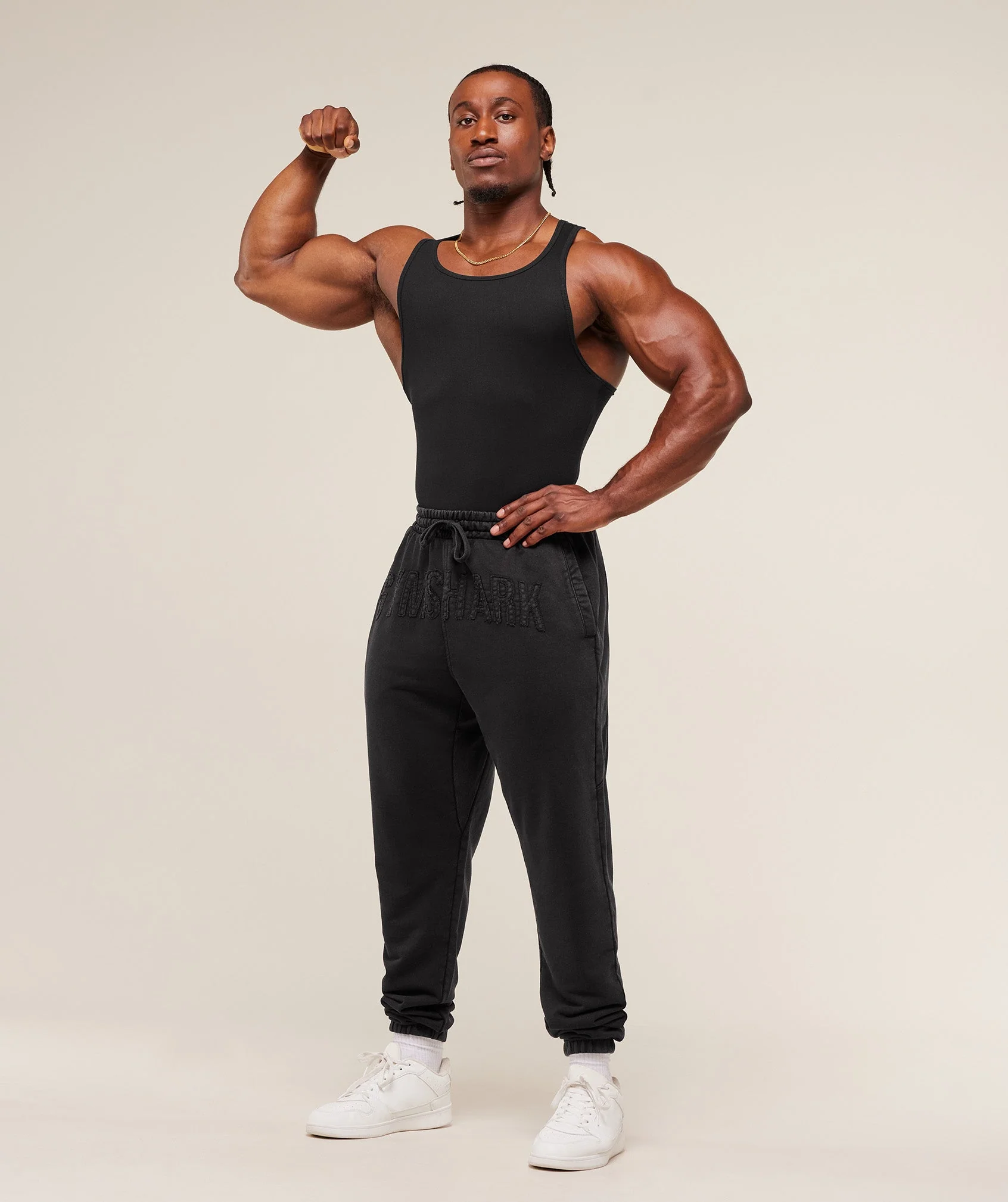 Gymshark Power Washed Joggers - GS Black - Image 6