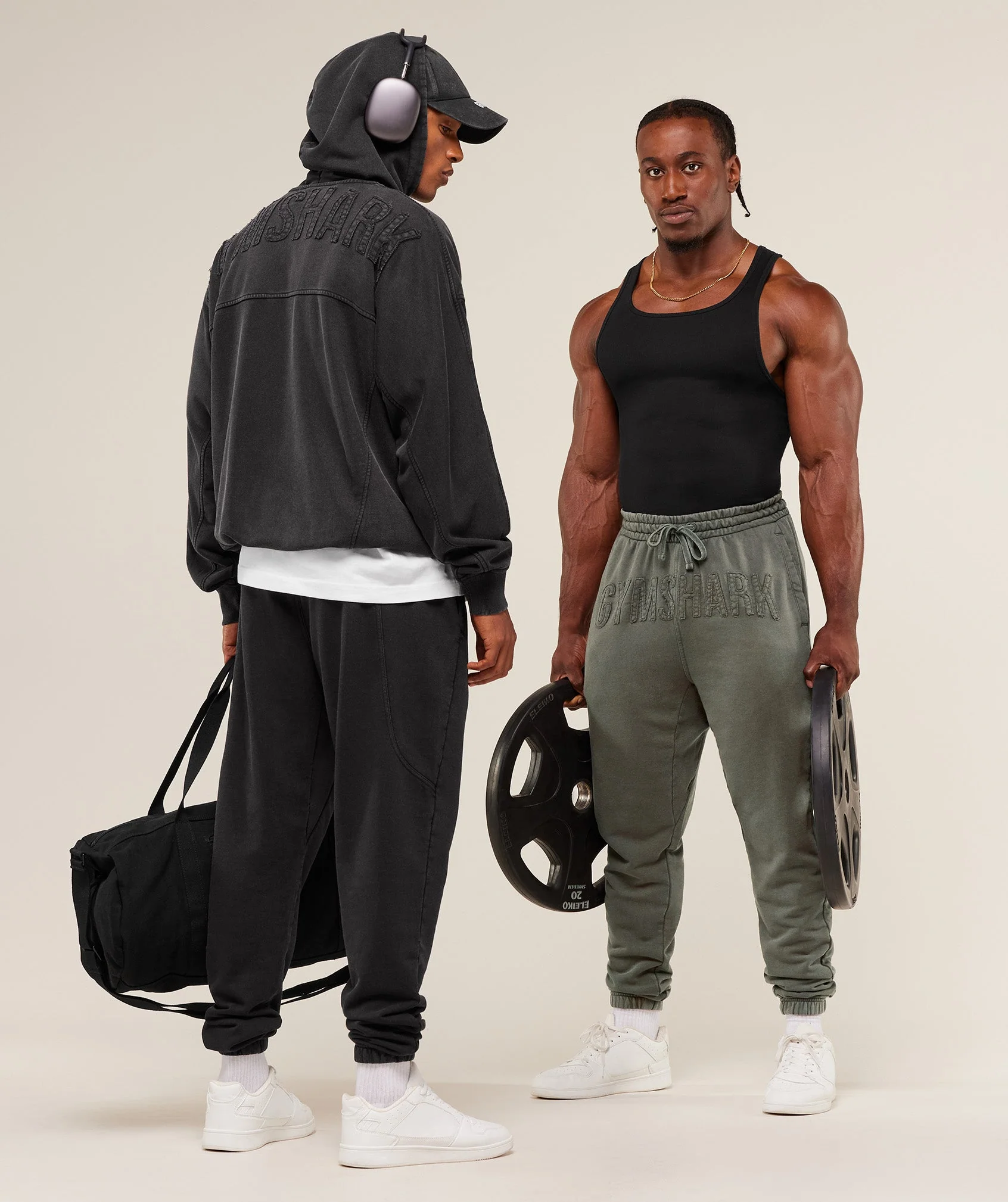 Gymshark Power Washed Joggers - GS Black - Image 7