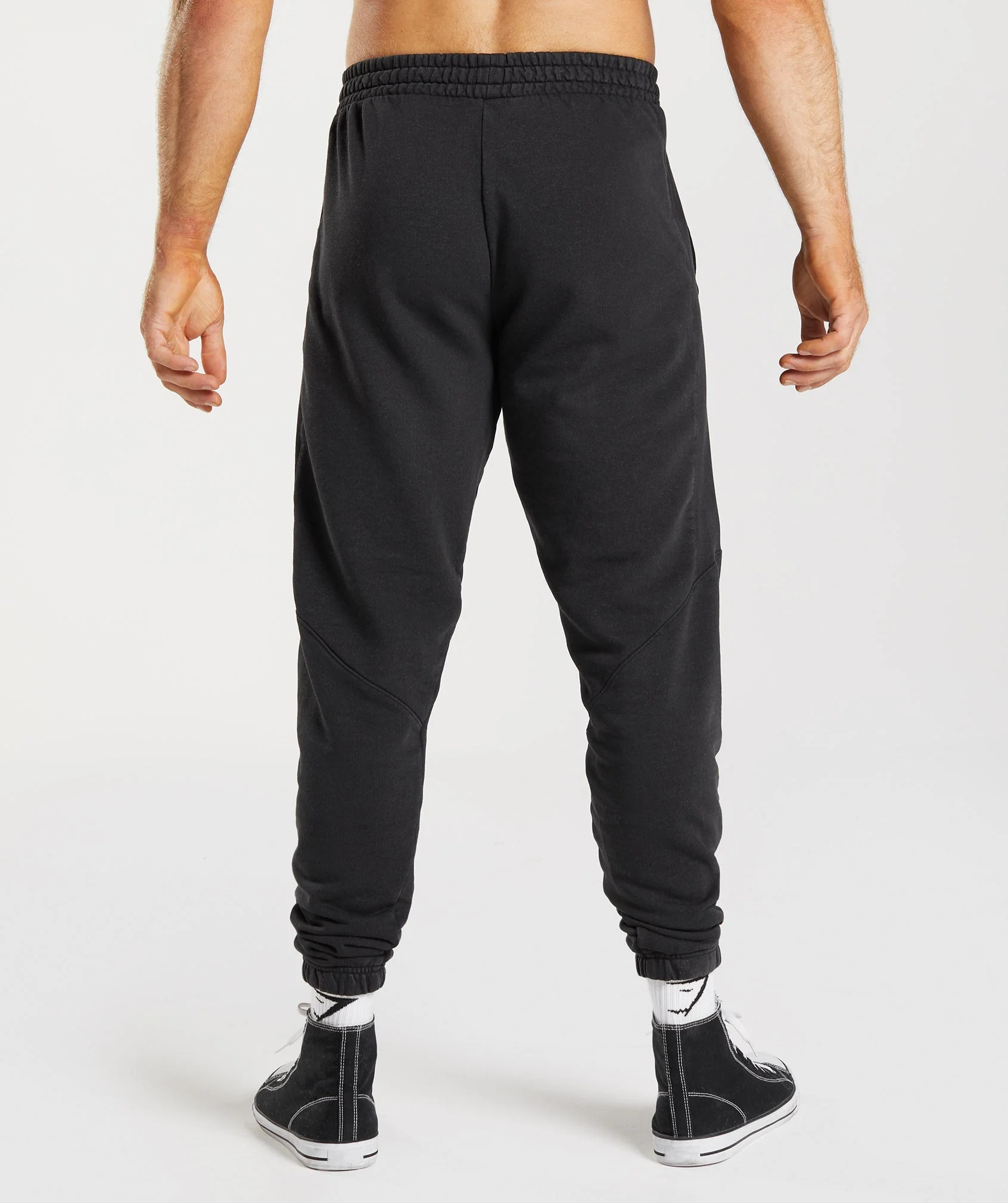 Gymshark Power Washed Joggers - Black - Image 2