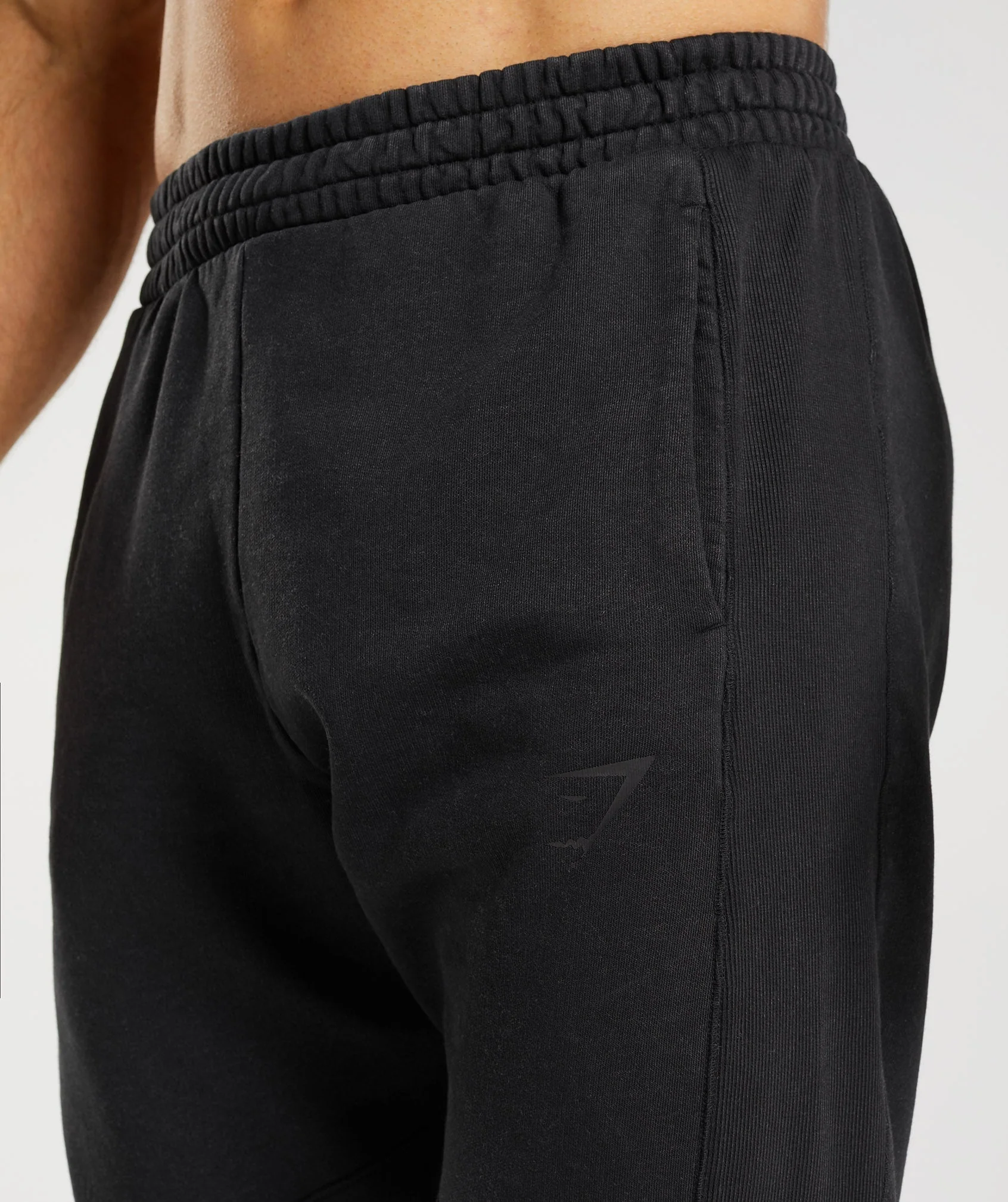 Gymshark Power Washed Joggers - Black - Image 6