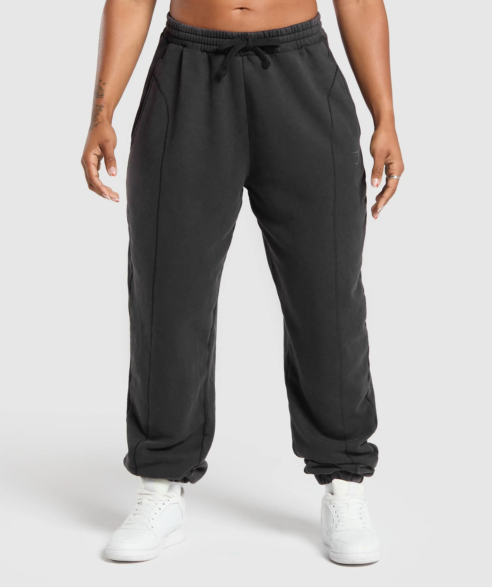 Gymshark Power Washed Joggers - Black - Image 2