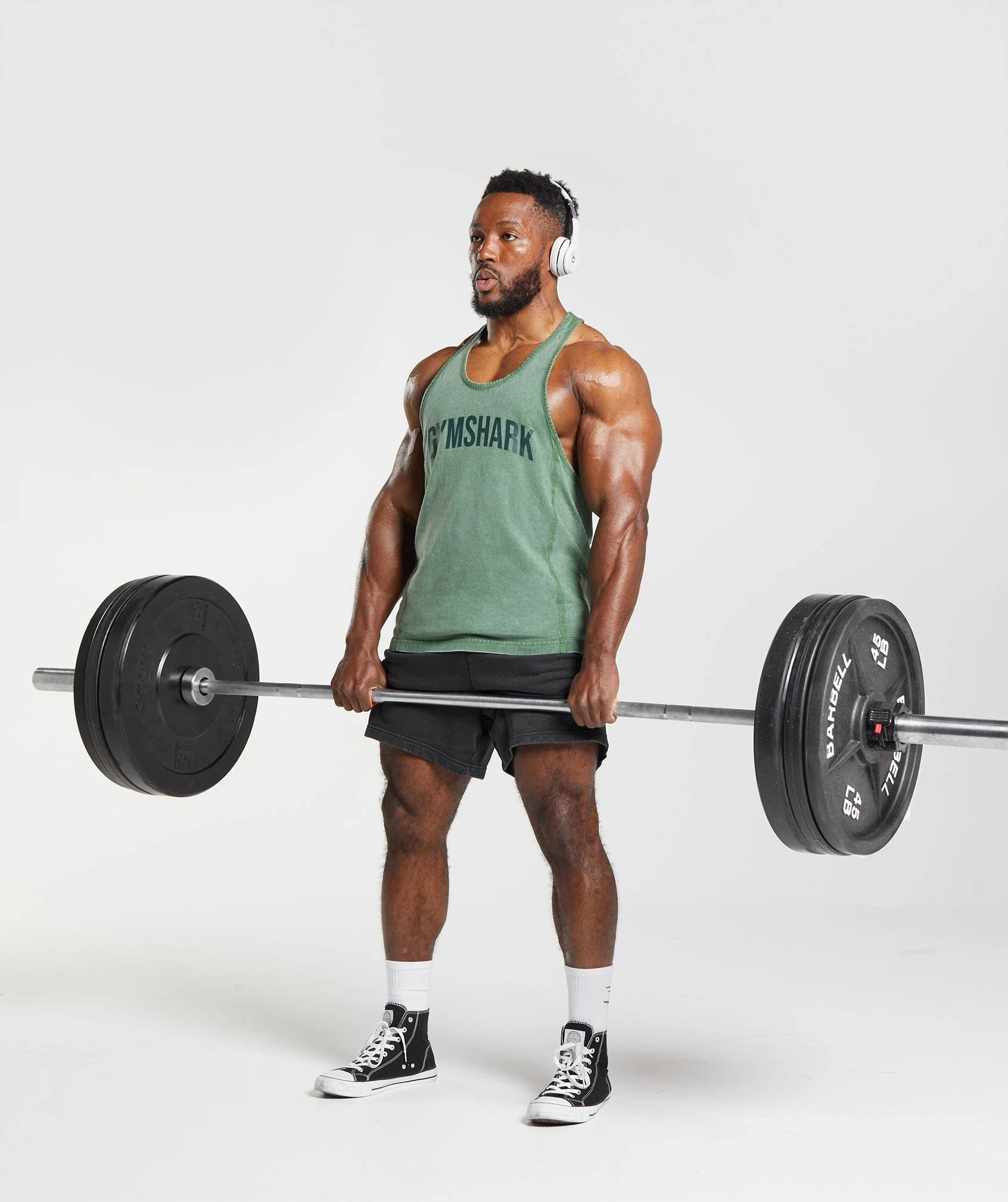 Gymshark Power Washed Stringer - Iguana Green - Image 4