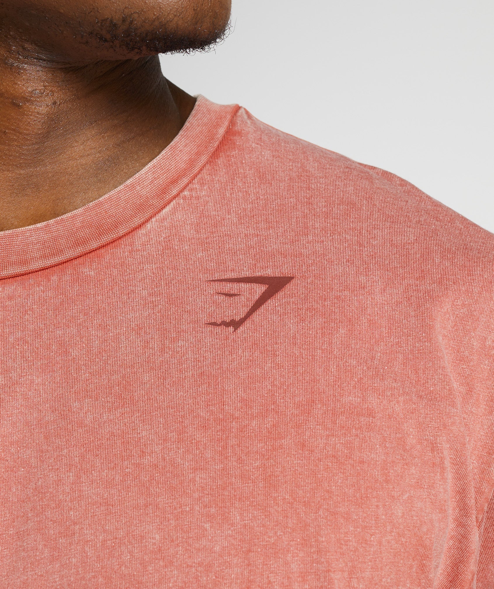 Gymshark Power Washed T-Shirt - Rose Brown - Image 5