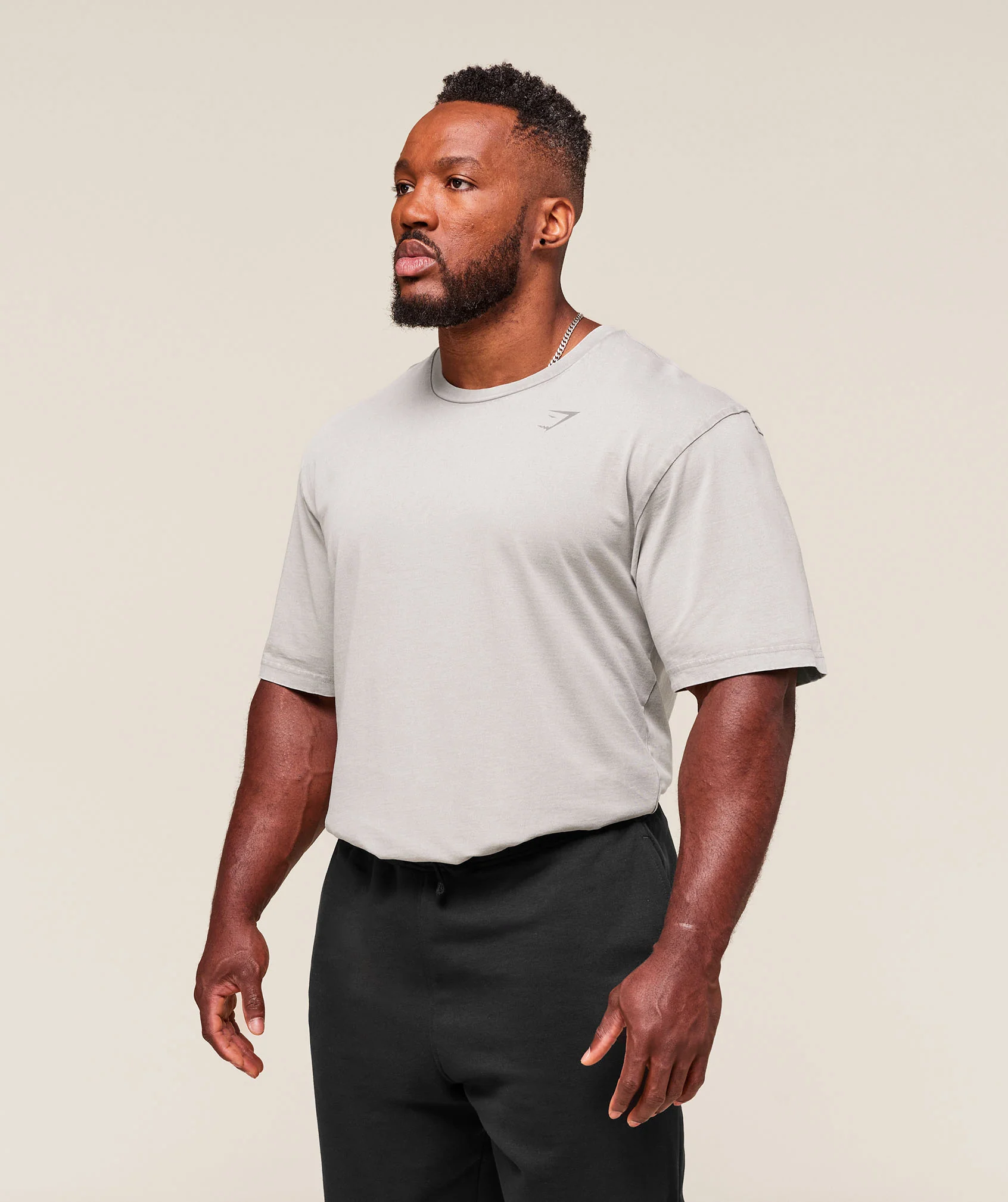 Gymshark Power Washed T-Shirt - Smokey Grey - Image 3