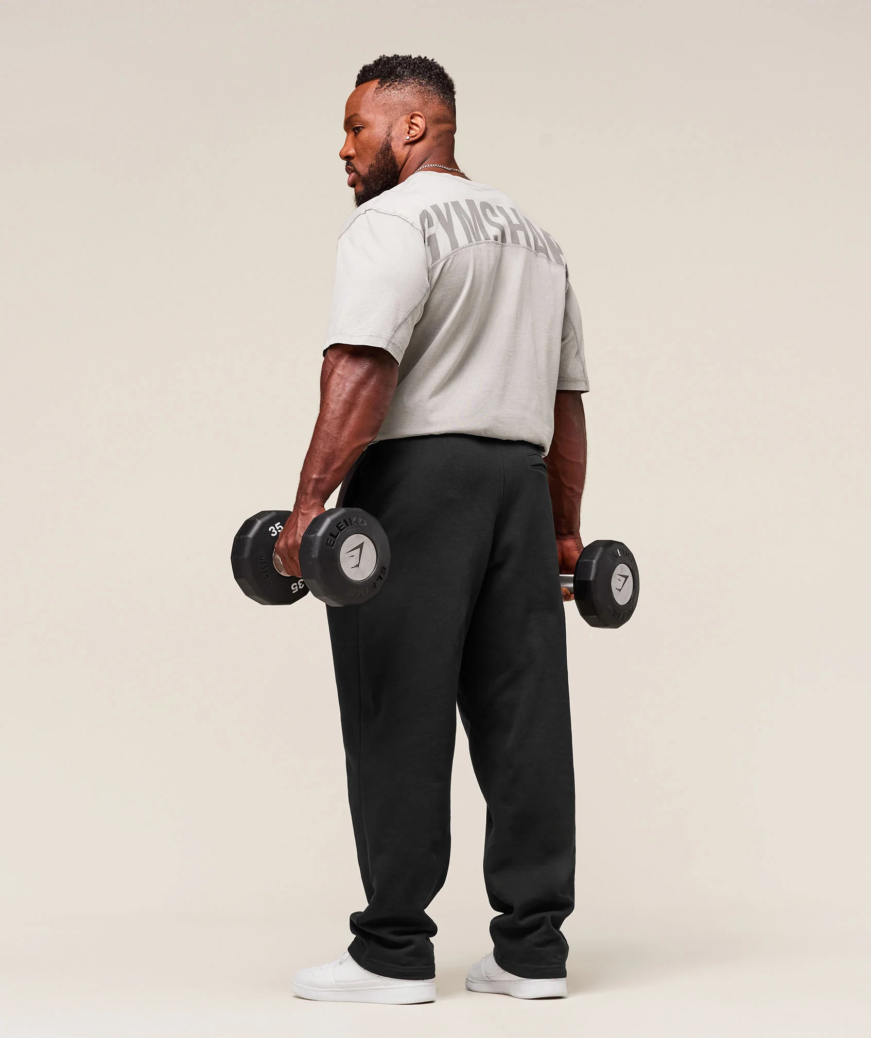 Gymshark Power Washed T-Shirt - Smokey Grey - Image 4