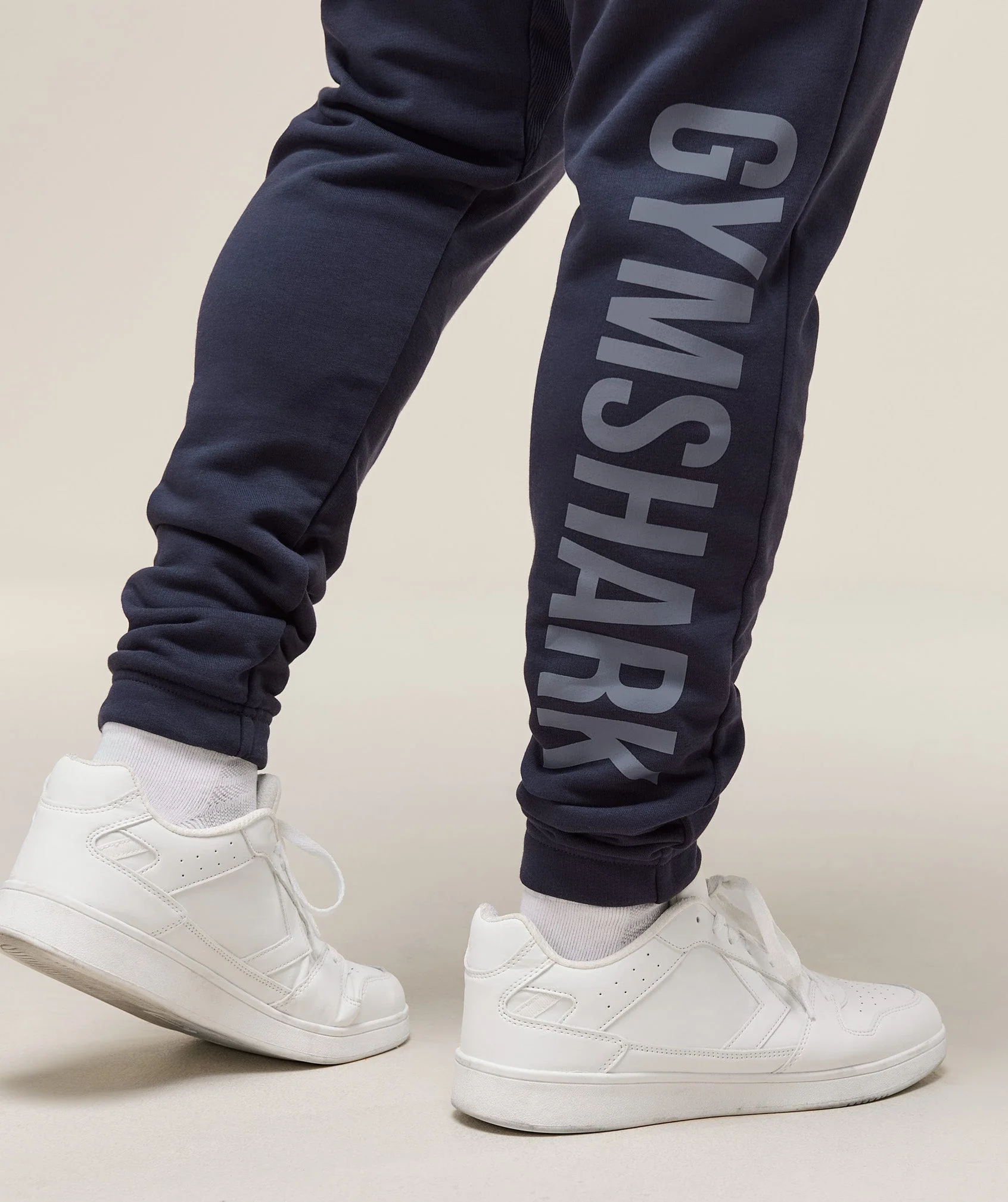 Gymshark Power Wordmark Joggers - Heavy Blue - Image 5