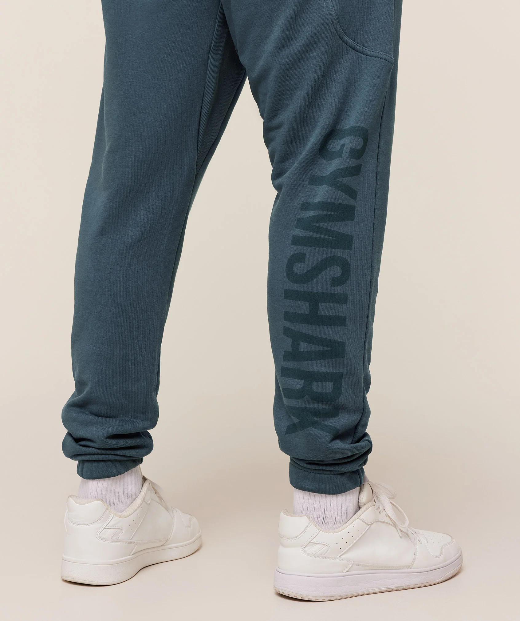 Gymshark Power Wordmark Joggers - GS Stealth Blue - Image 6