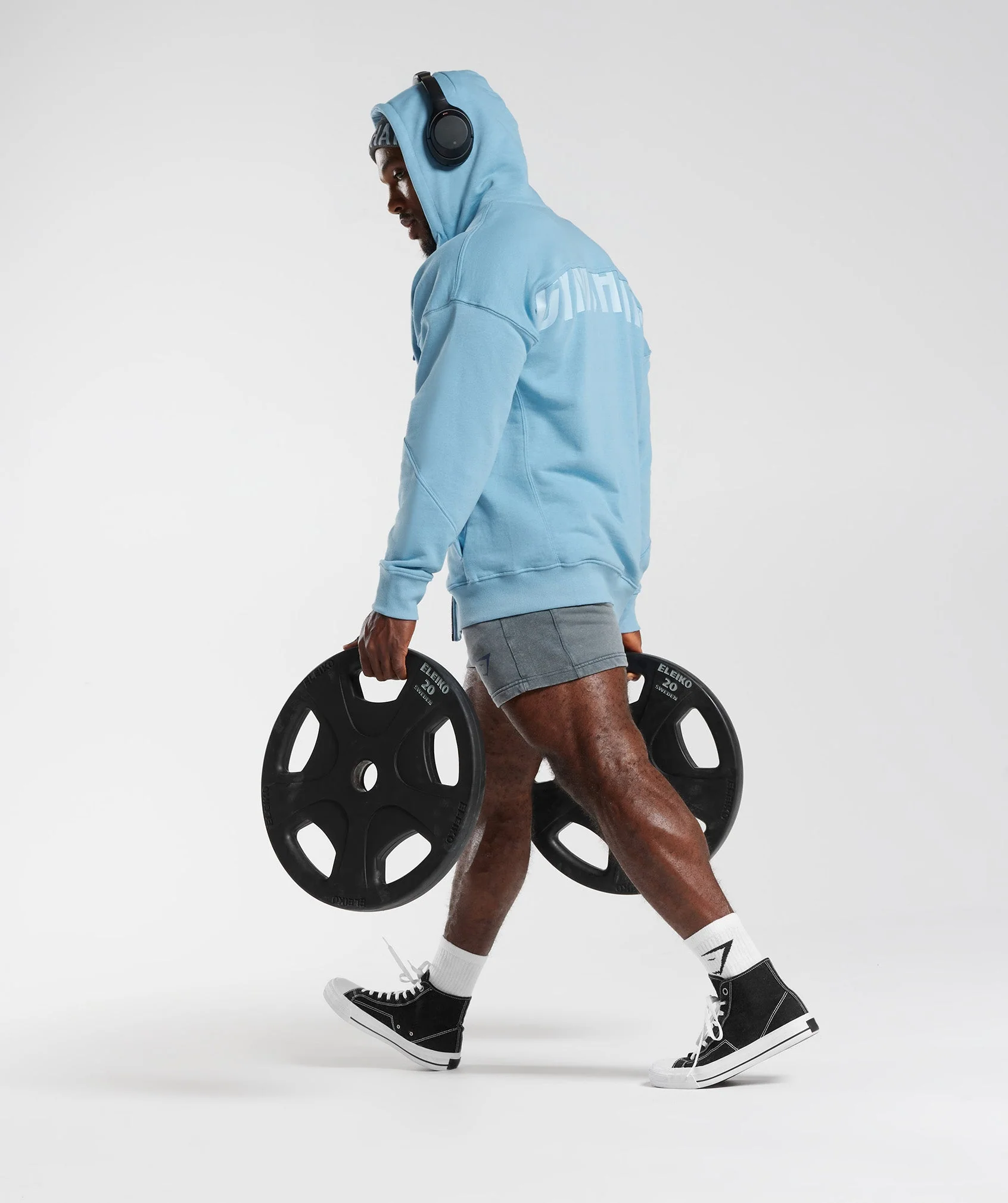 Gymshark Power Zip Hoodie - Ozone Blue - Image 3