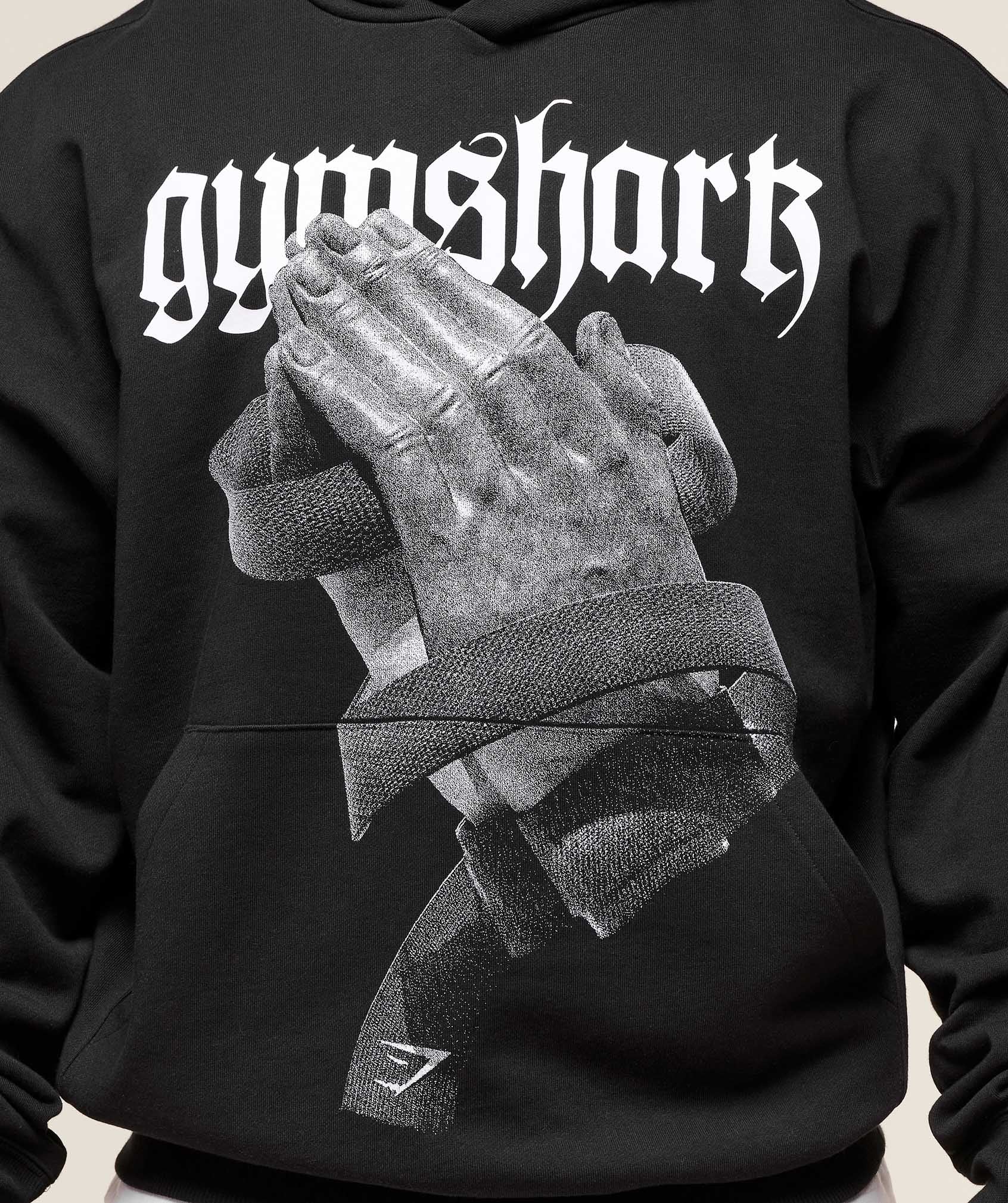 Gymshark Prayer Hands Hoodie - Black - Image 5