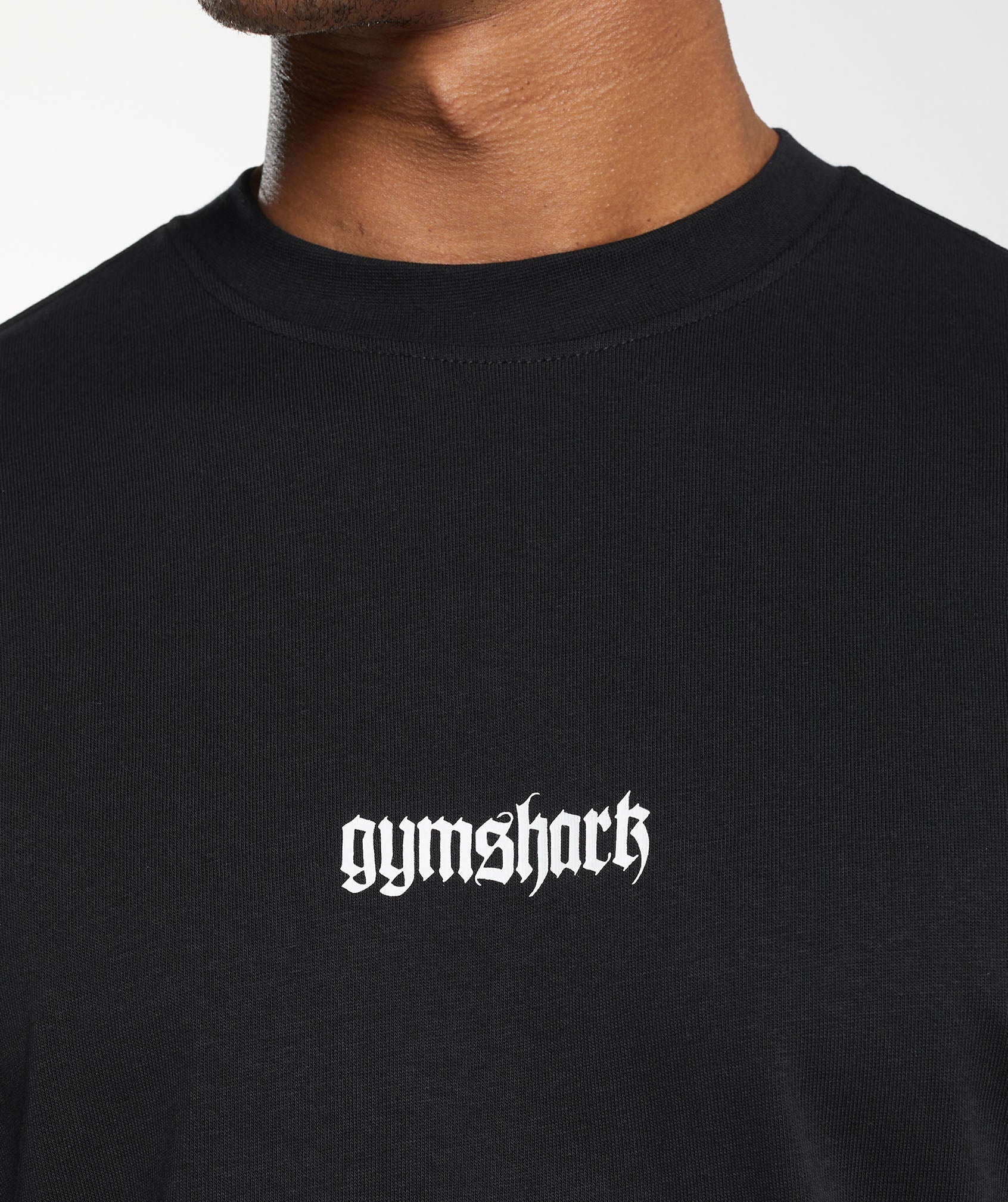 Gymshark Prayer Hands T-Shirt - Black - Image 5
