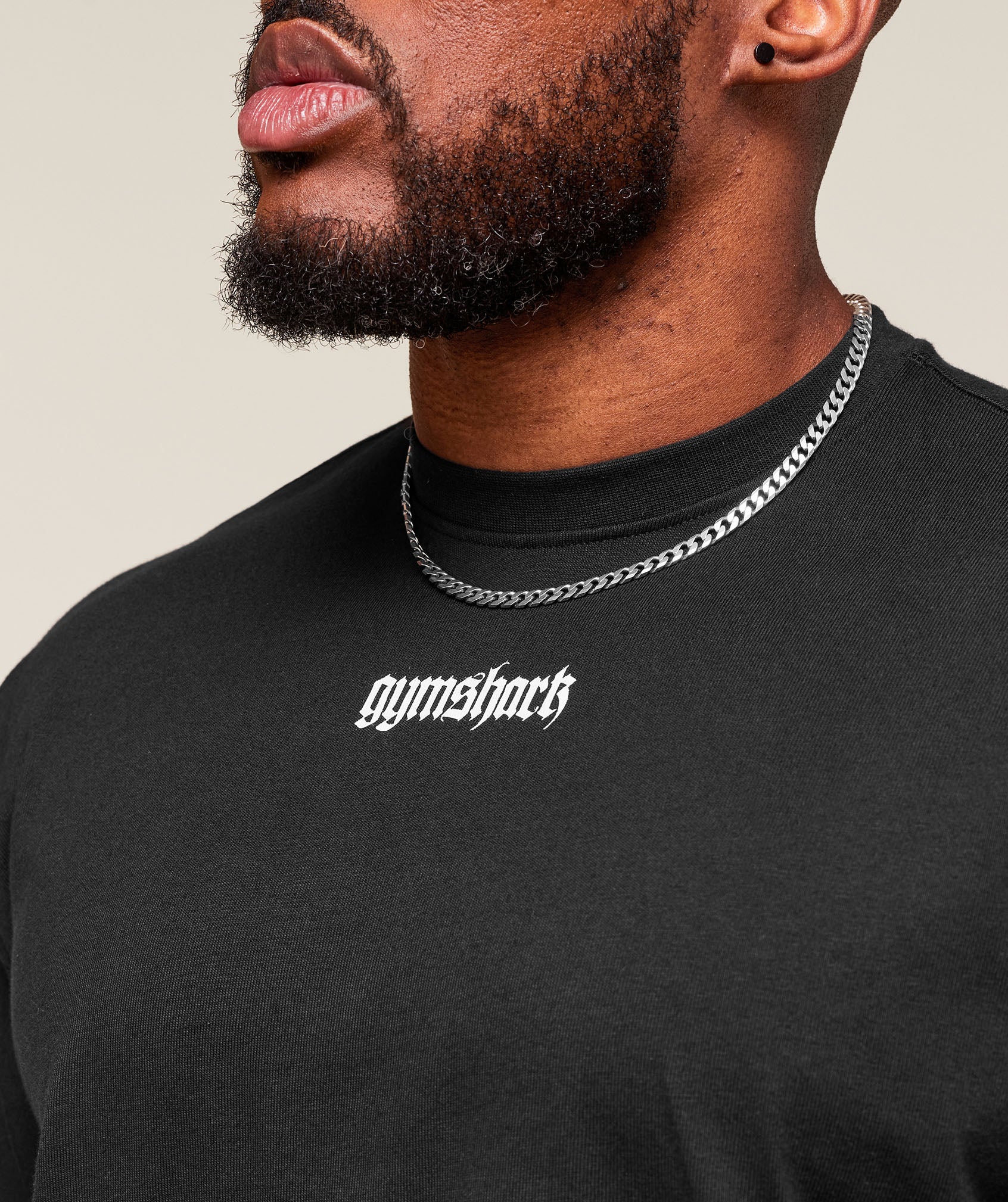 Gymshark Prayer Hands T-Shirt - Black - Image 6
